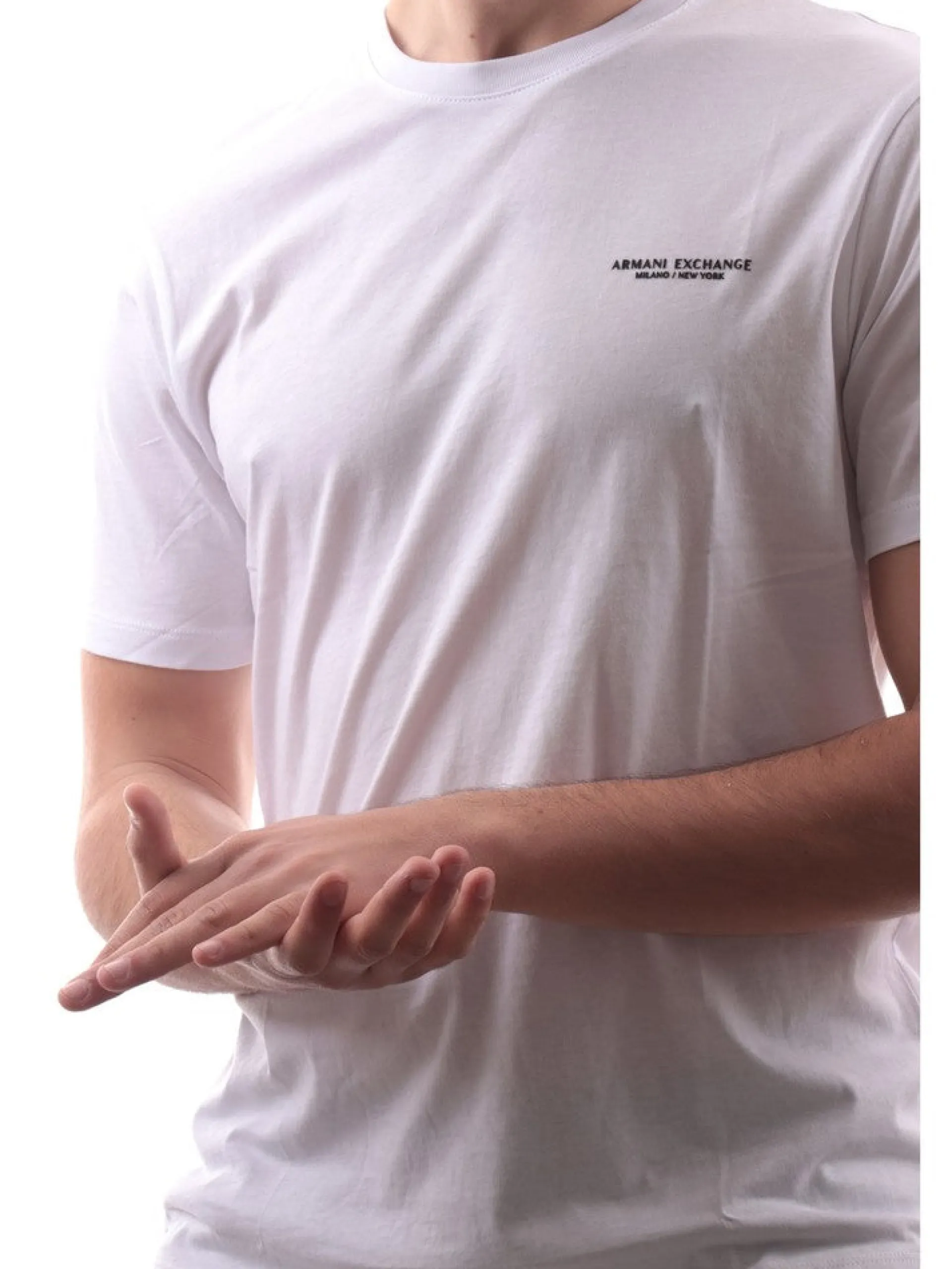 ARMANI EXCHANGE T-Shirt*T-shirt Emporio Armani AX bianca da uomo 8NZT91Z8H4Z