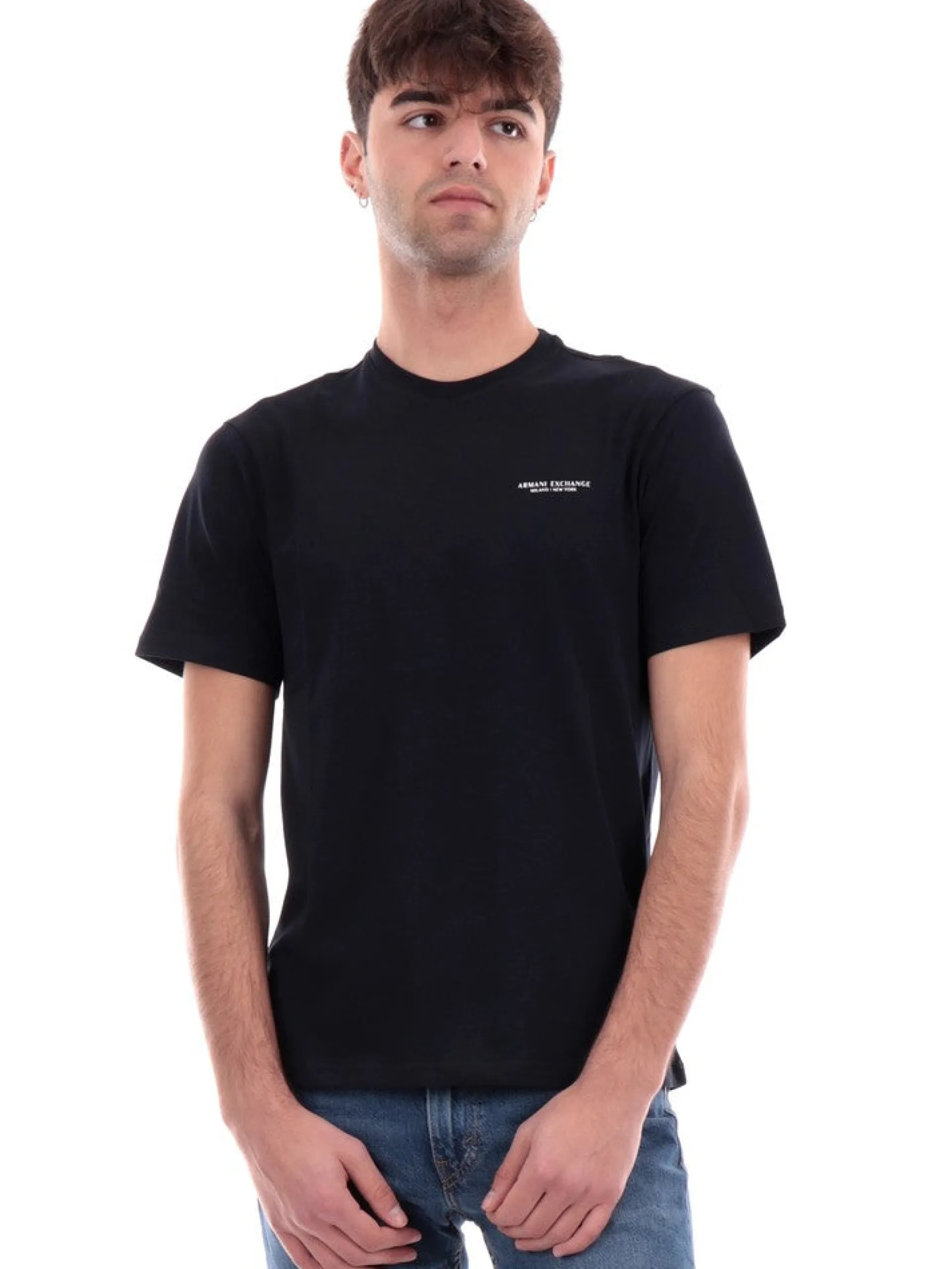 ARMANI EXCHANGE T-Shirt*T-shirt Emporio Armani A|X blu da uomo 8NZT91 Z8H4Z