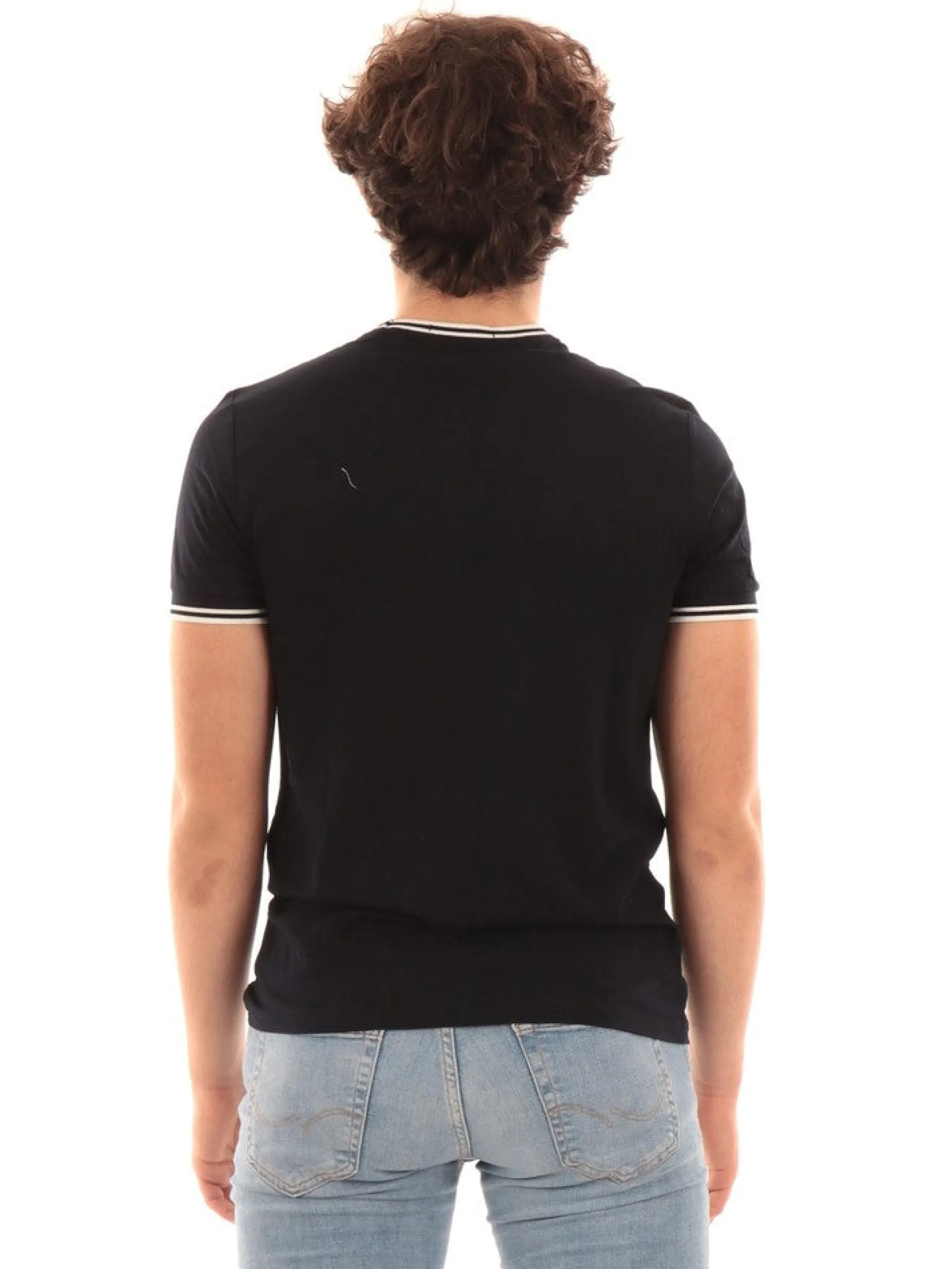 FRED PERRY T-Shirt*T-shirt blu da uomo M1588