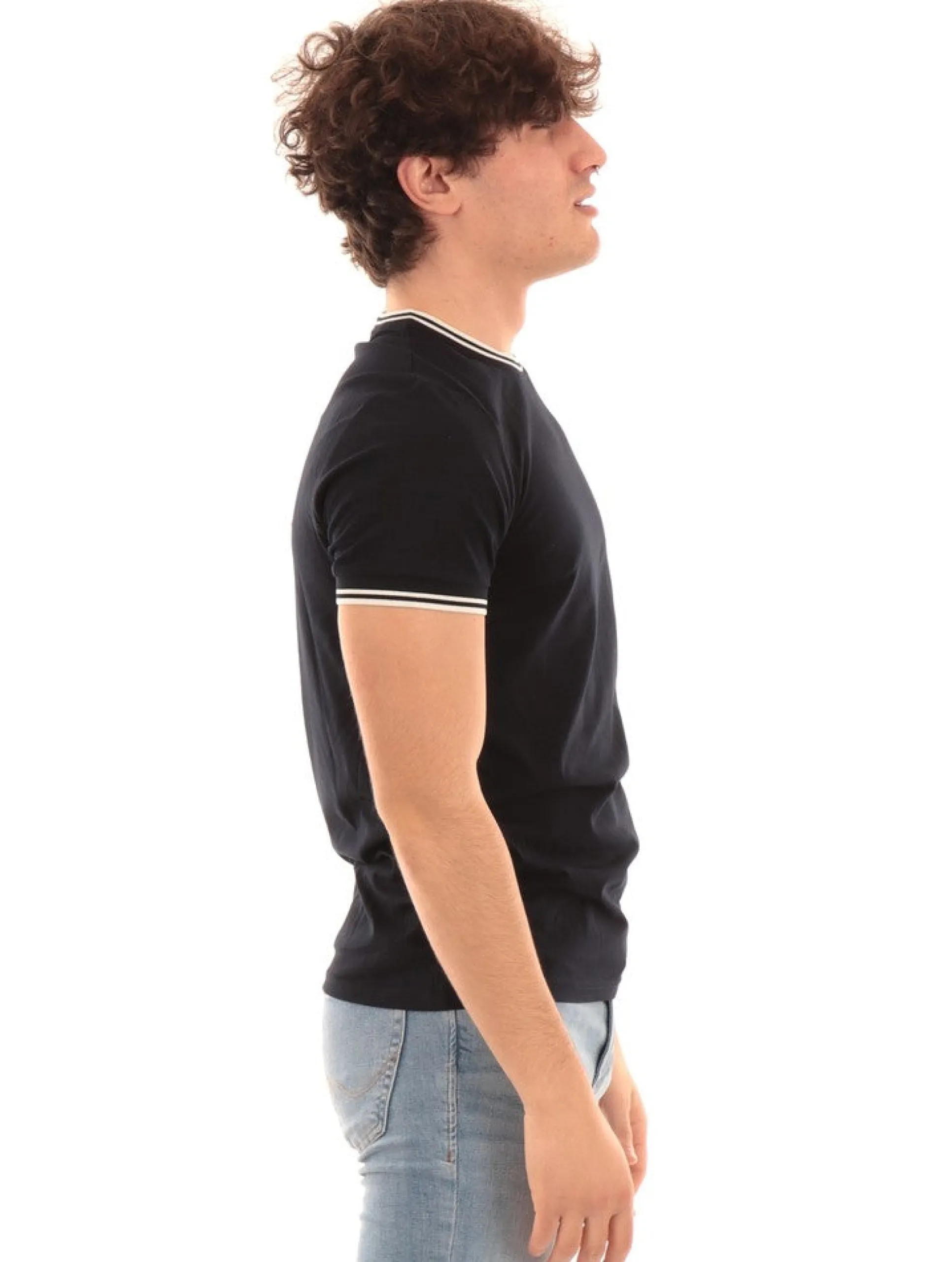 FRED PERRY T-Shirt*T-shirt blu da uomo M1588