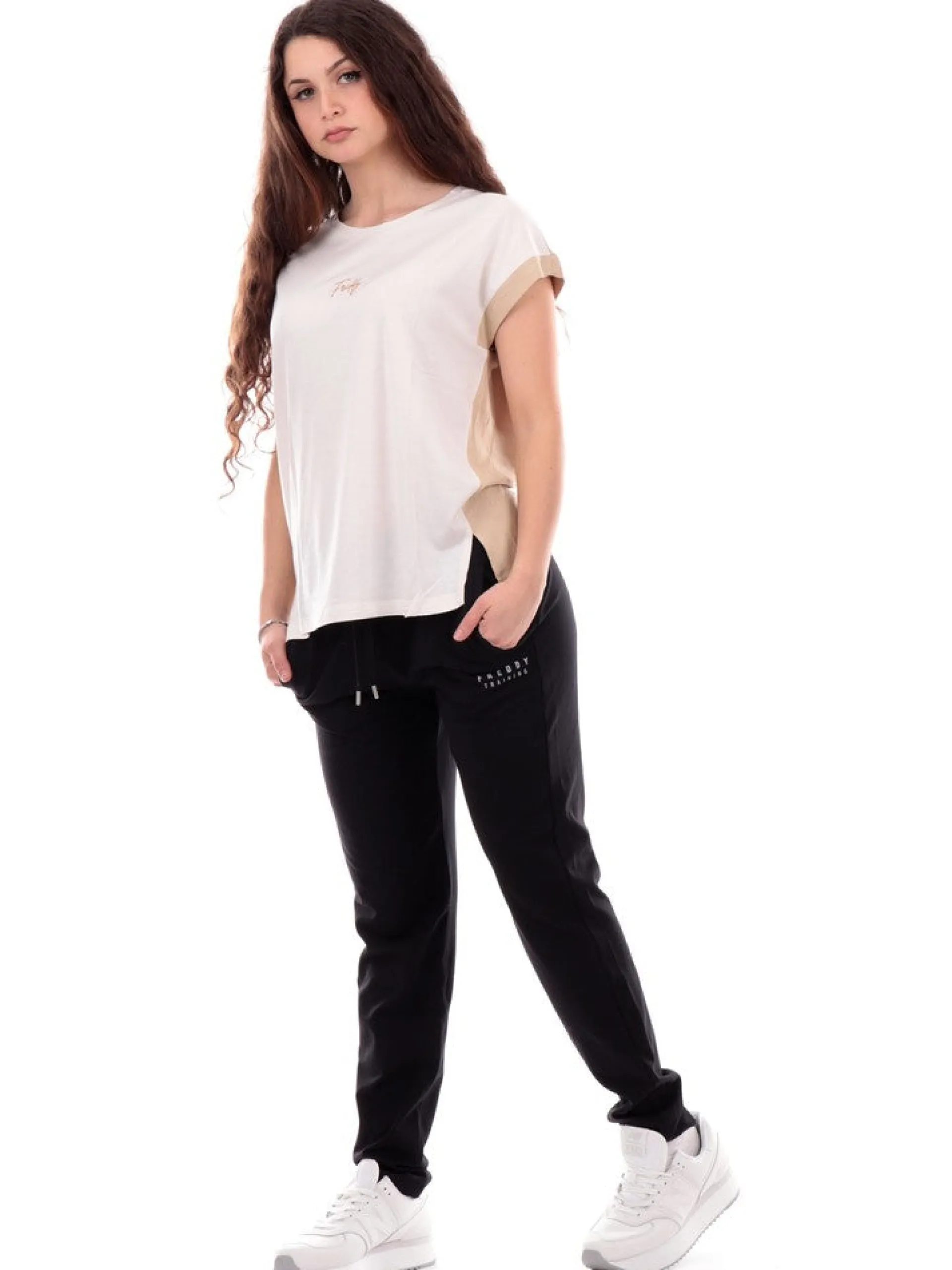 FREDDY T-Shirt*T-shirt beige da donna S4WSLT4