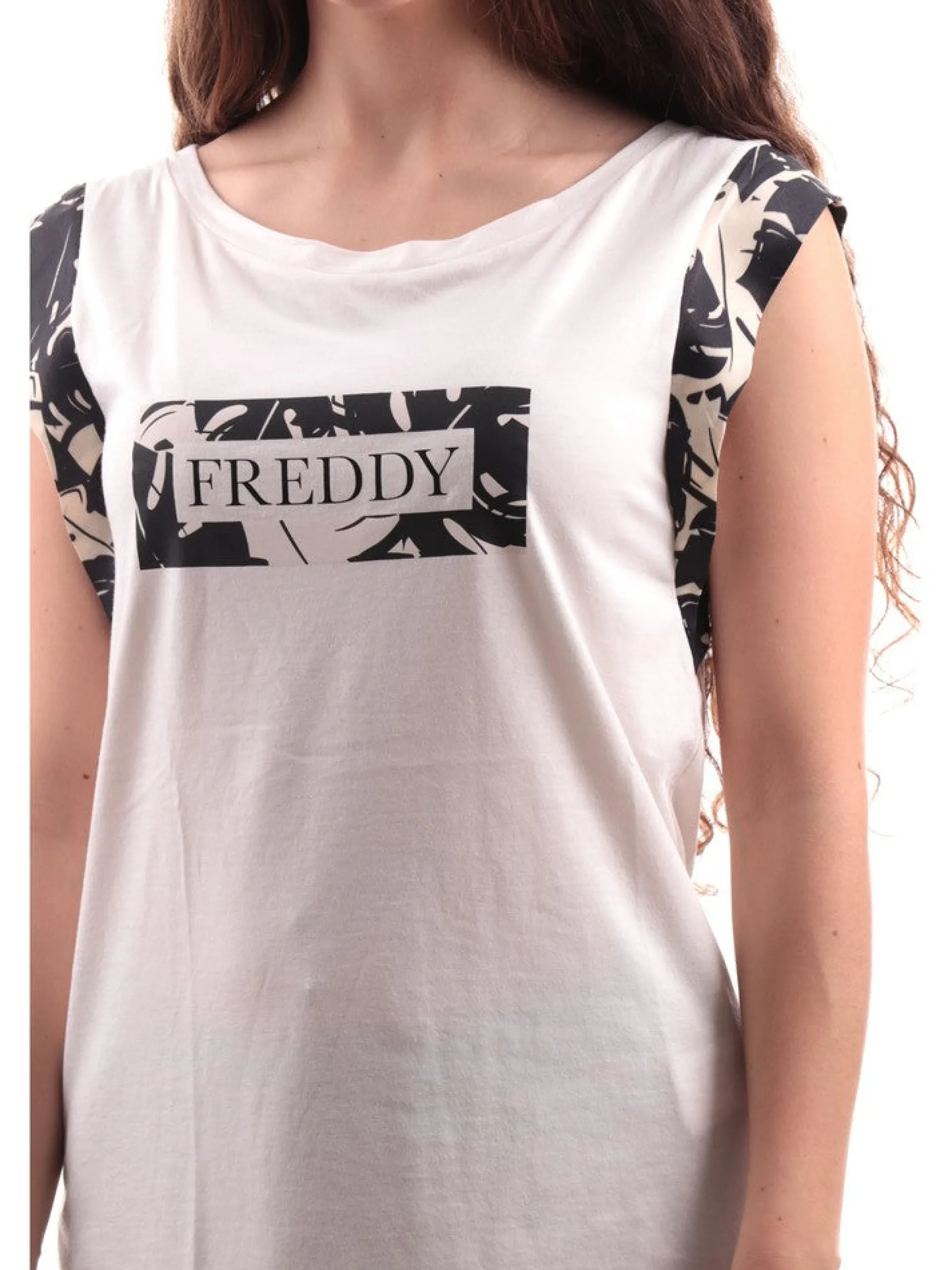 FREDDY T-Shirt*T-shirt da donna beige S4WSLT1