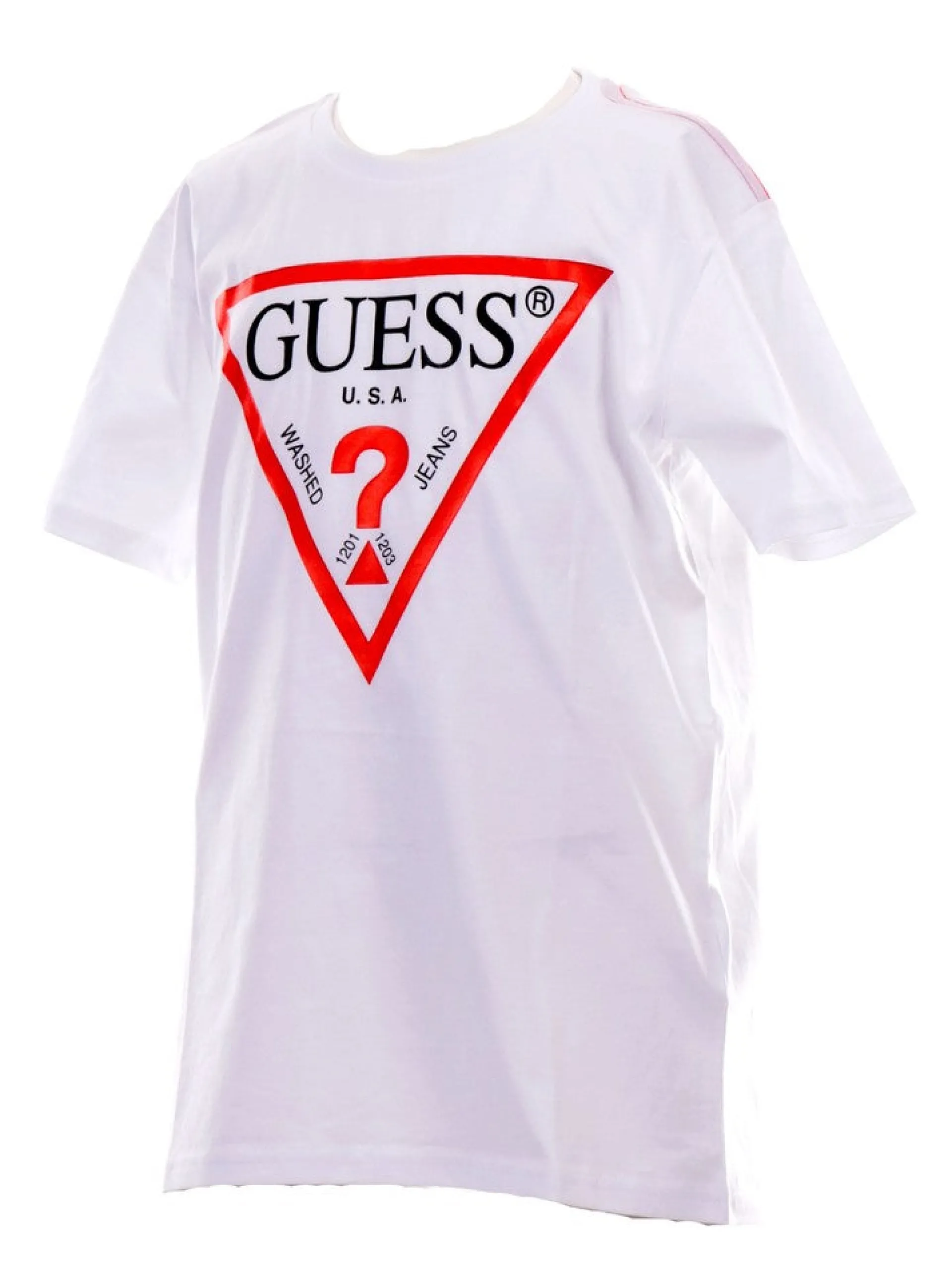GUESS T-Shirt*T-shirt bianca da bambino maxi logo L73I55K8HM0