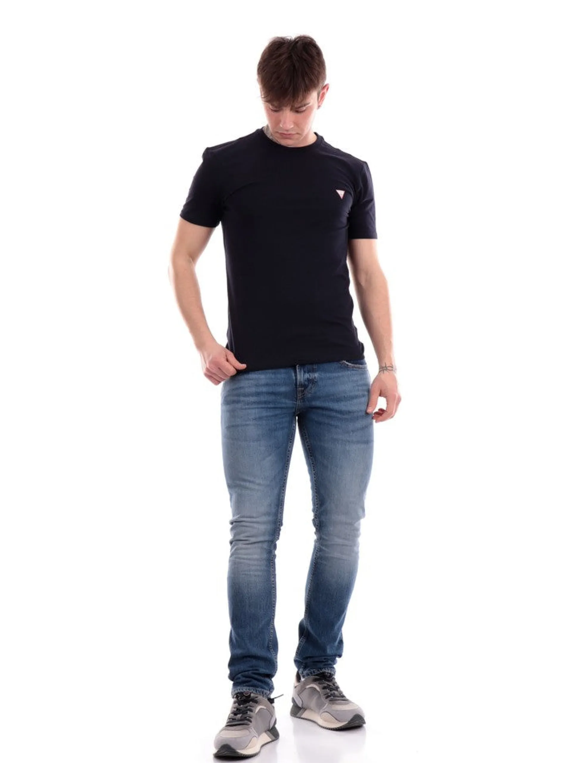 GUESS T-Shirt*T-shirt blu da uomo M2YI24J1314