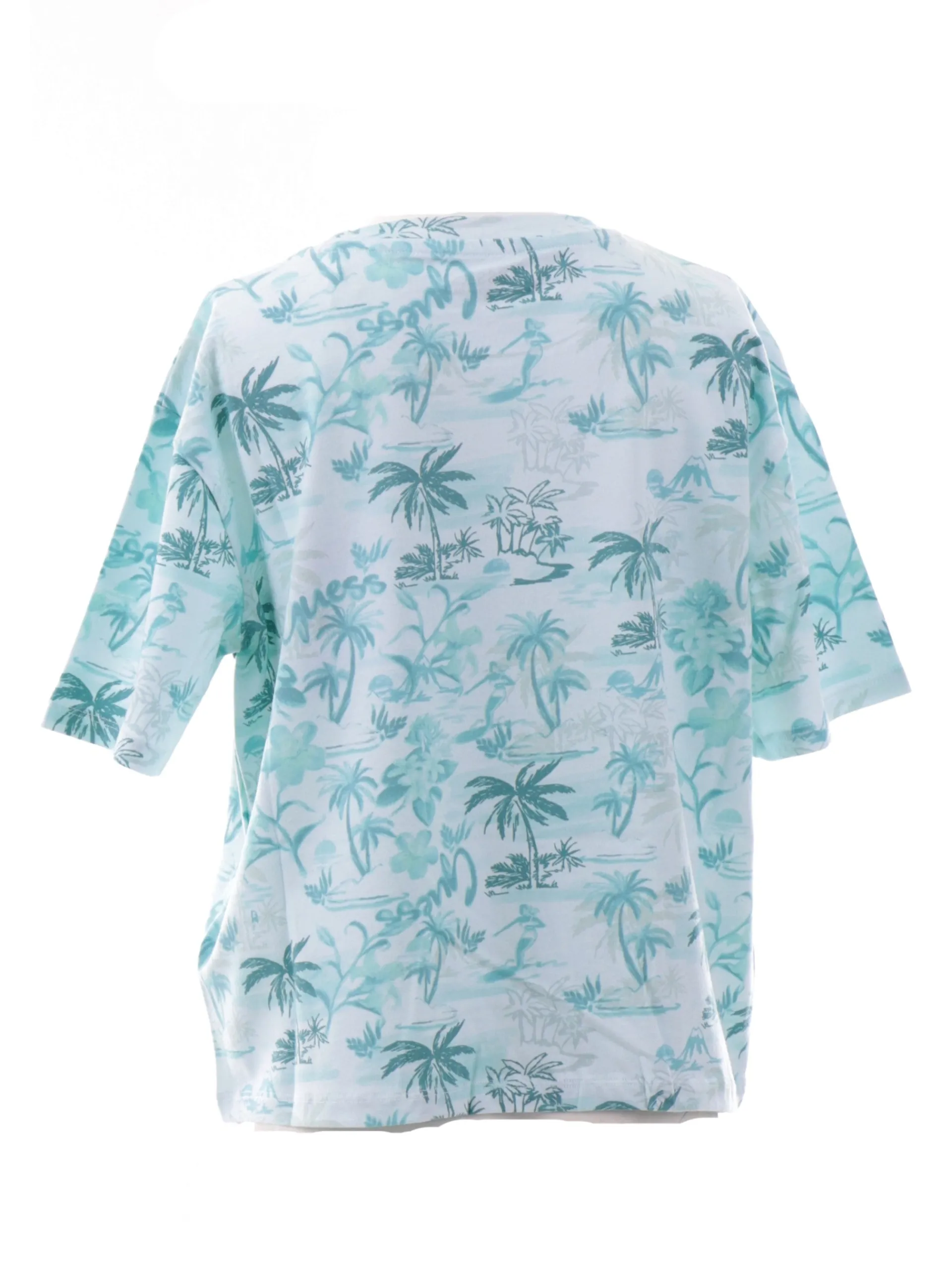 GUESS T-Shirt*T-shirt celeste da bambina maxi logo Icon J5GI10K6YW4