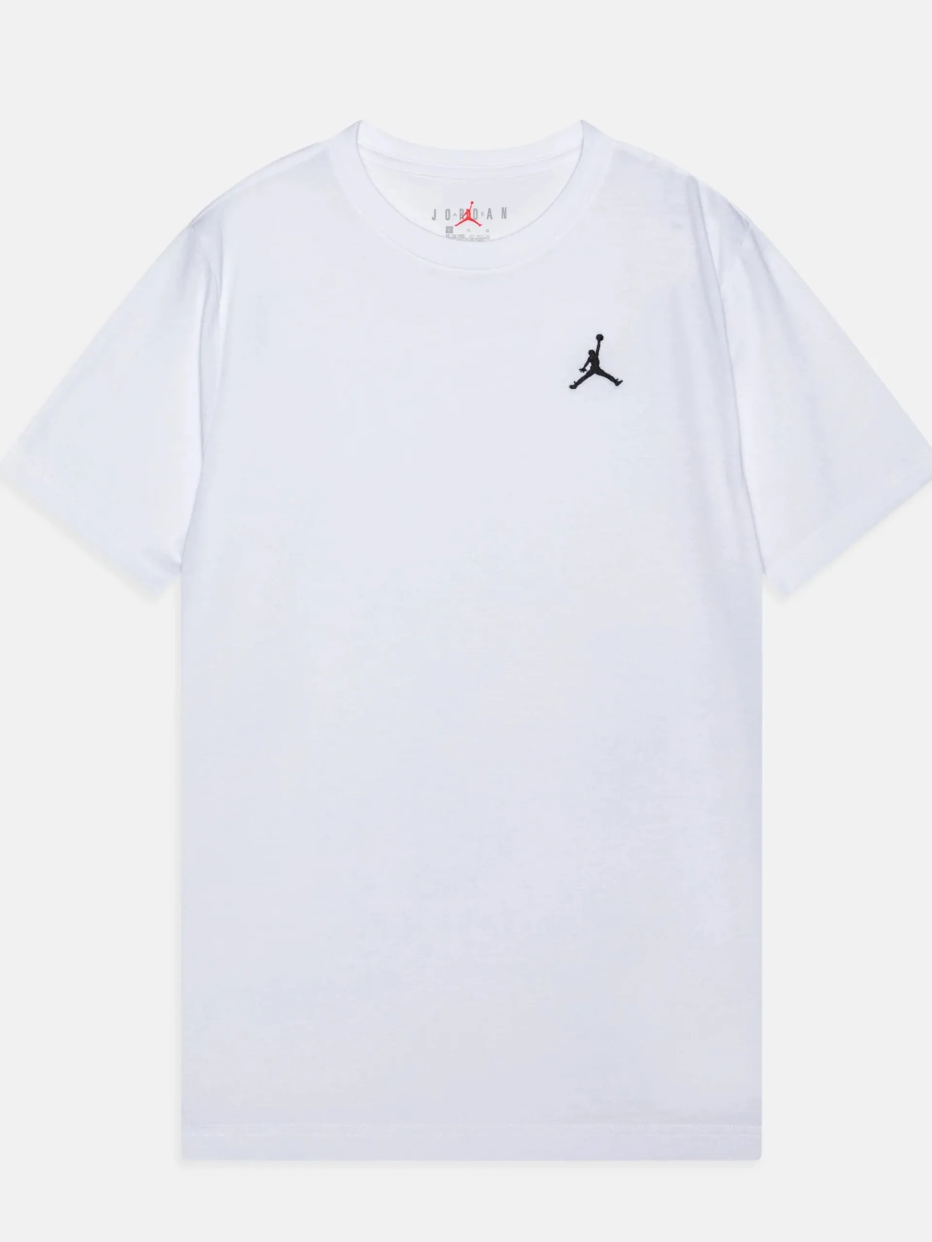 NIKE JORDAN T-Shirt*T-shirt Jordan bianca da bambino logo ricamato 95D266