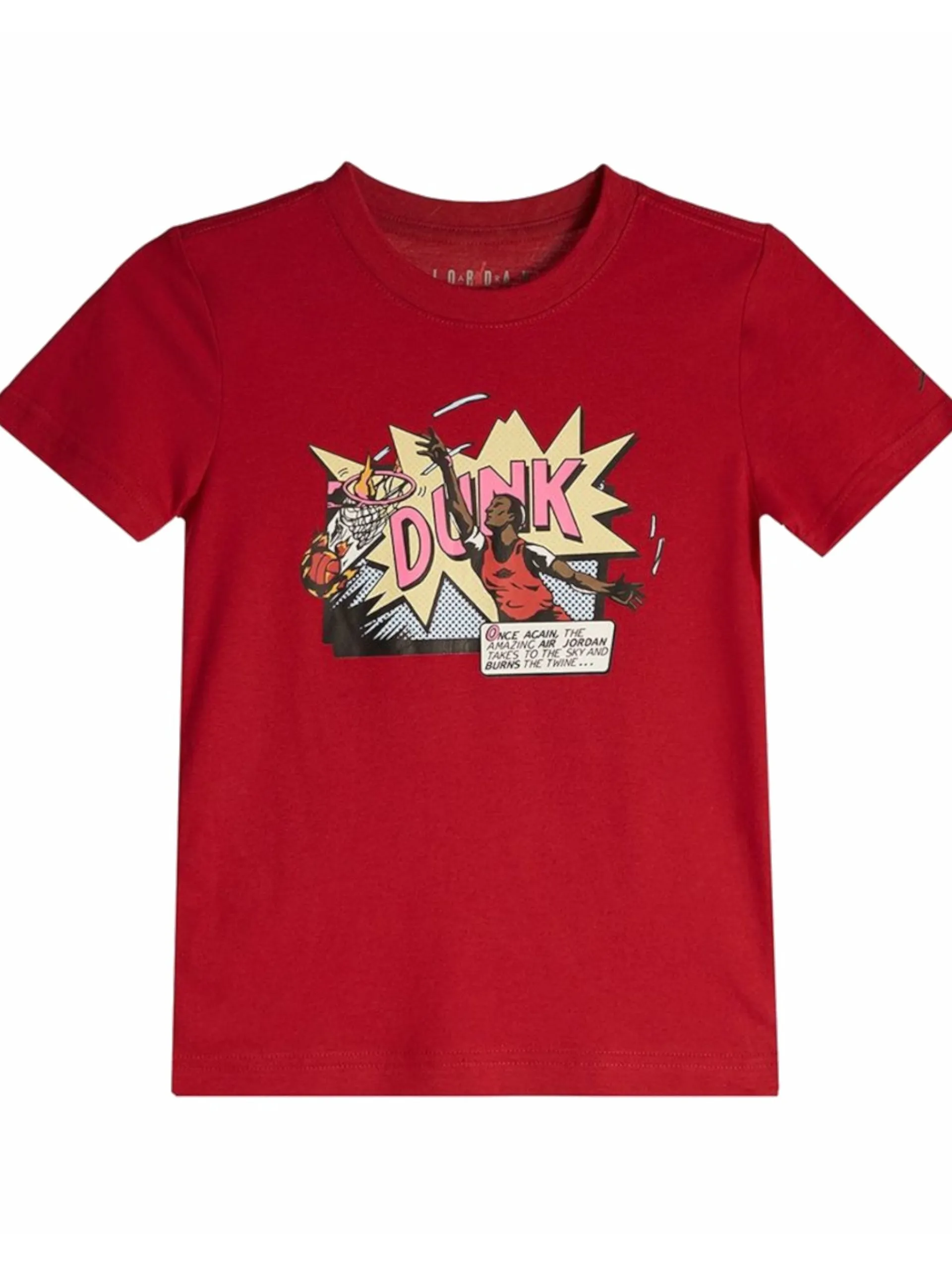NIKE JORDAN T-Shirt*T-shirt Jordan rossa da bambino maxi stampa Air Comics 95D256