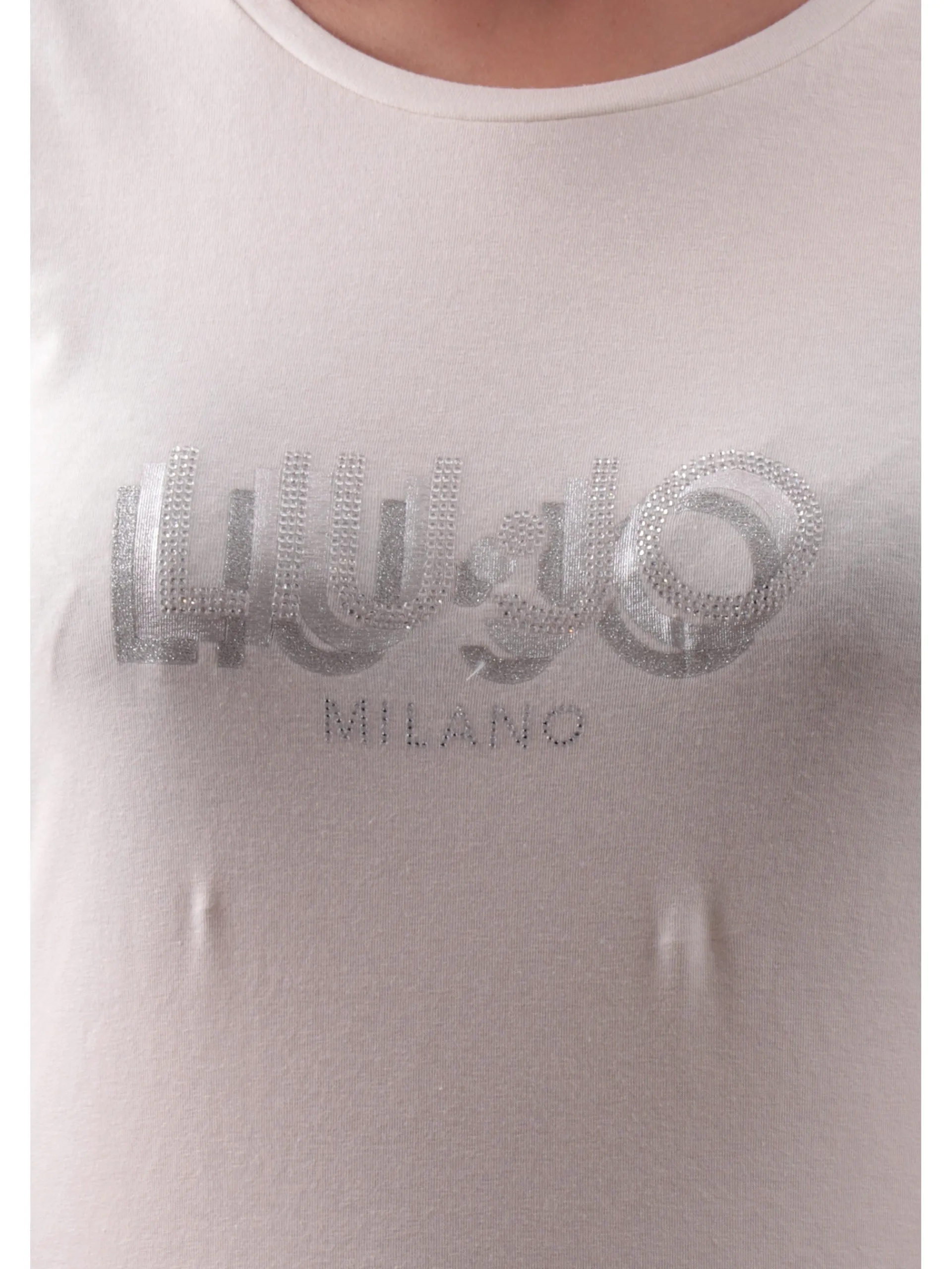 LIU JO SPORT T-Shirt*T-Shirt Liu Jo Bianca da donna TA5214JS003