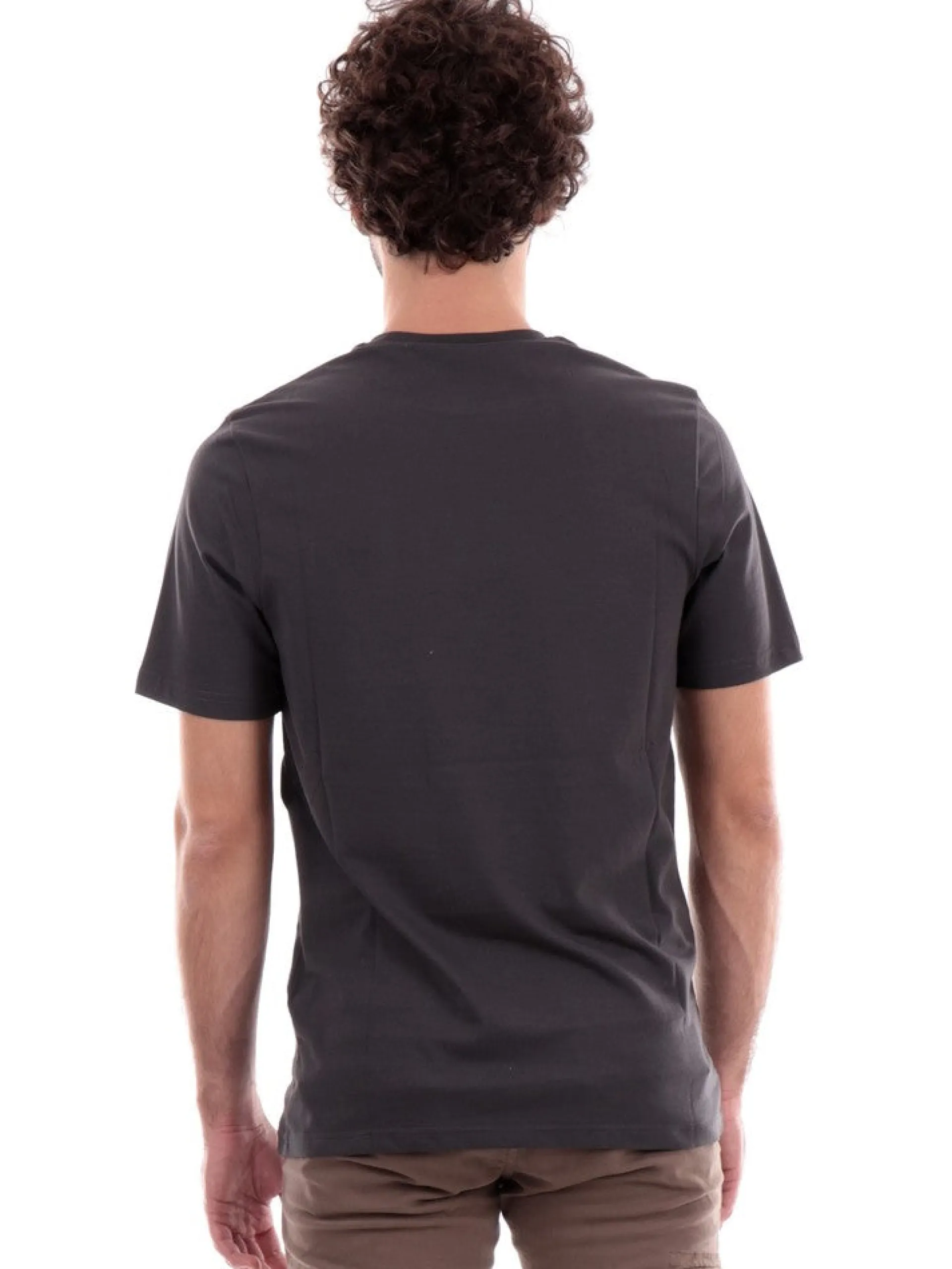 LYLE & SCOTT T-Shirt*T-shirt Lyle Scott grigia da uomo Plain TS400VOG