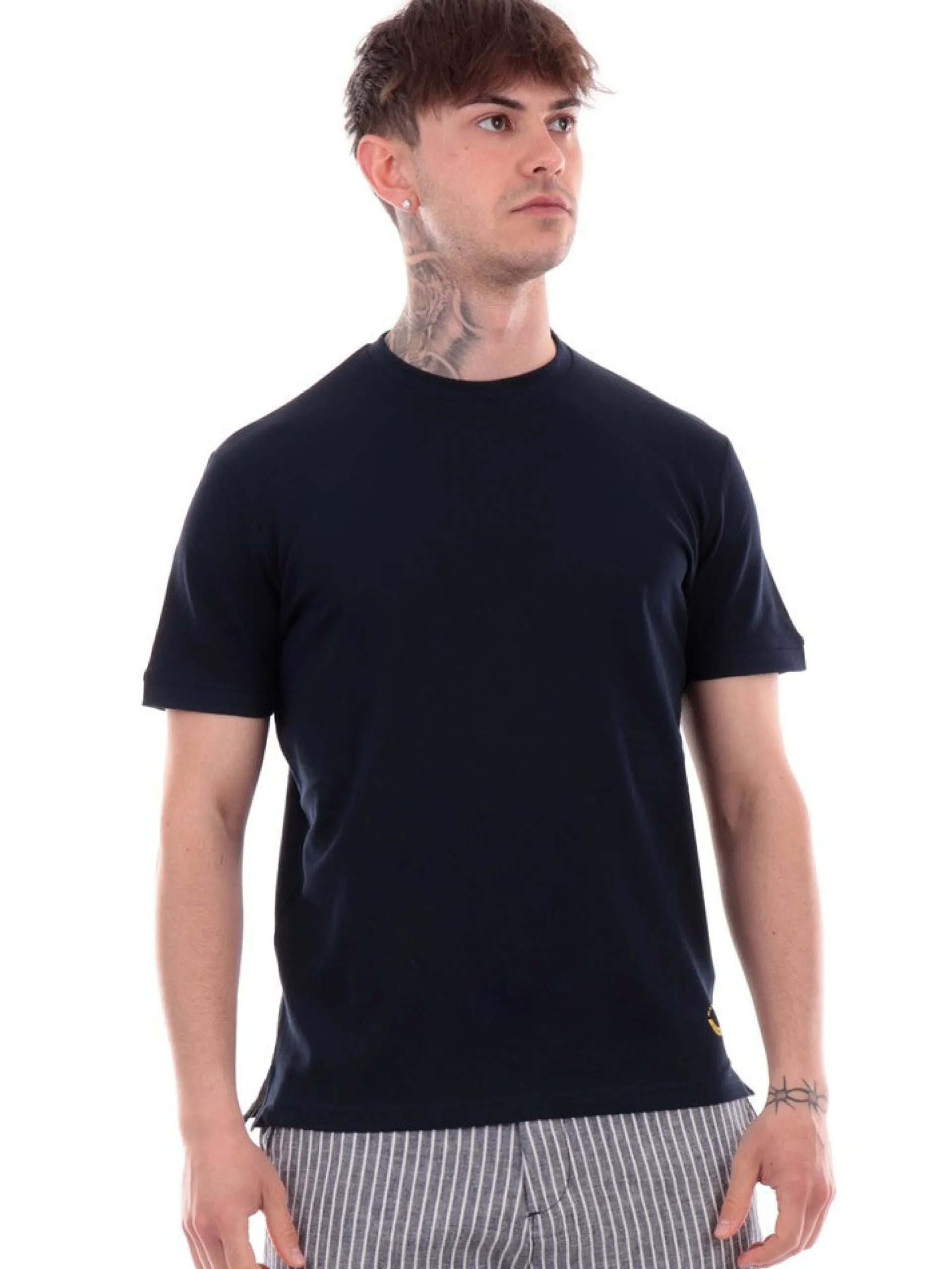 MARKUP T-Shirt*T-shirt blu da uomo Piquet MK11004