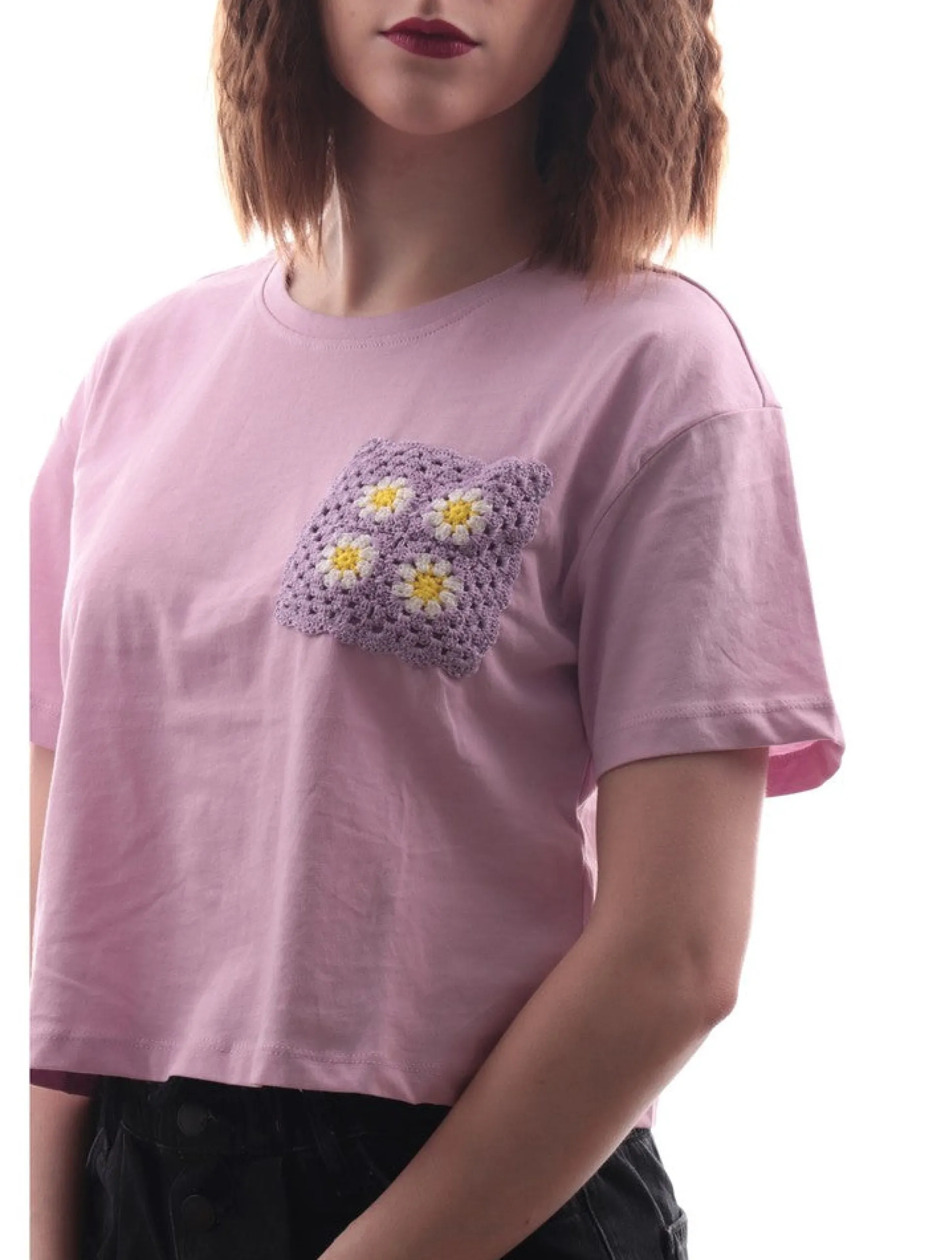 ONLY T-Shirt*T-shirt lilla da donna 15257452