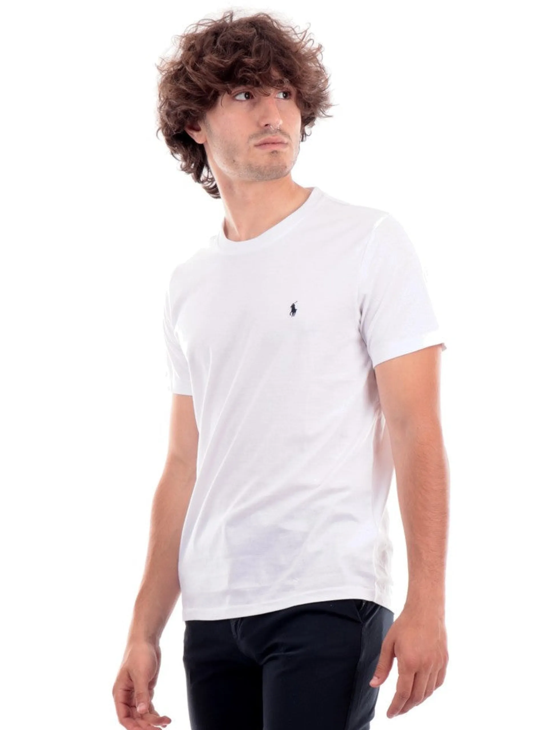 RALPH LAUREN T-Shirt*T-shirt bianca da uomo 714844756