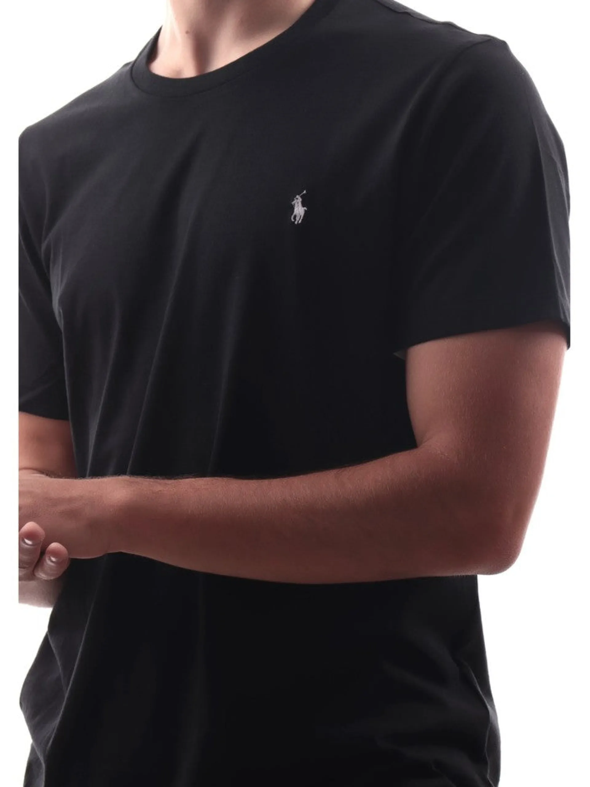 RALPH LAUREN T-Shirt*T-shirt nera da uomo 714844756