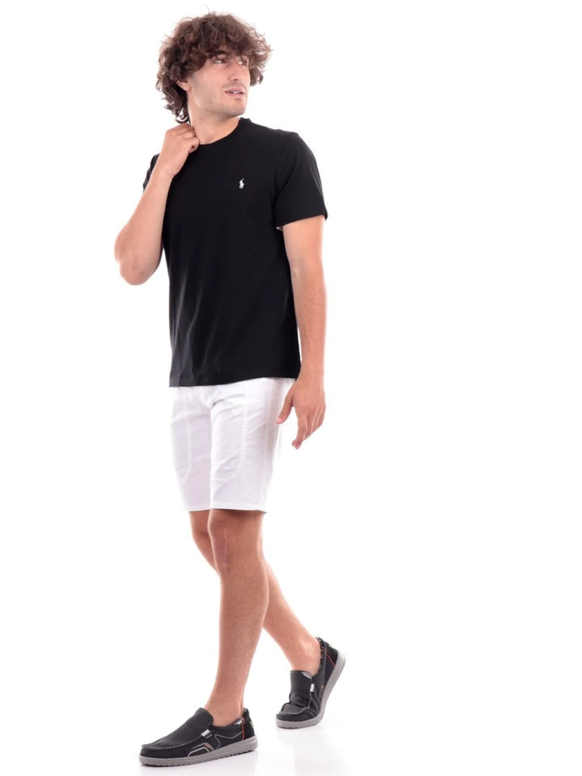 RALPH LAUREN T-Shirt*T-shirt nera da uomo 714844756