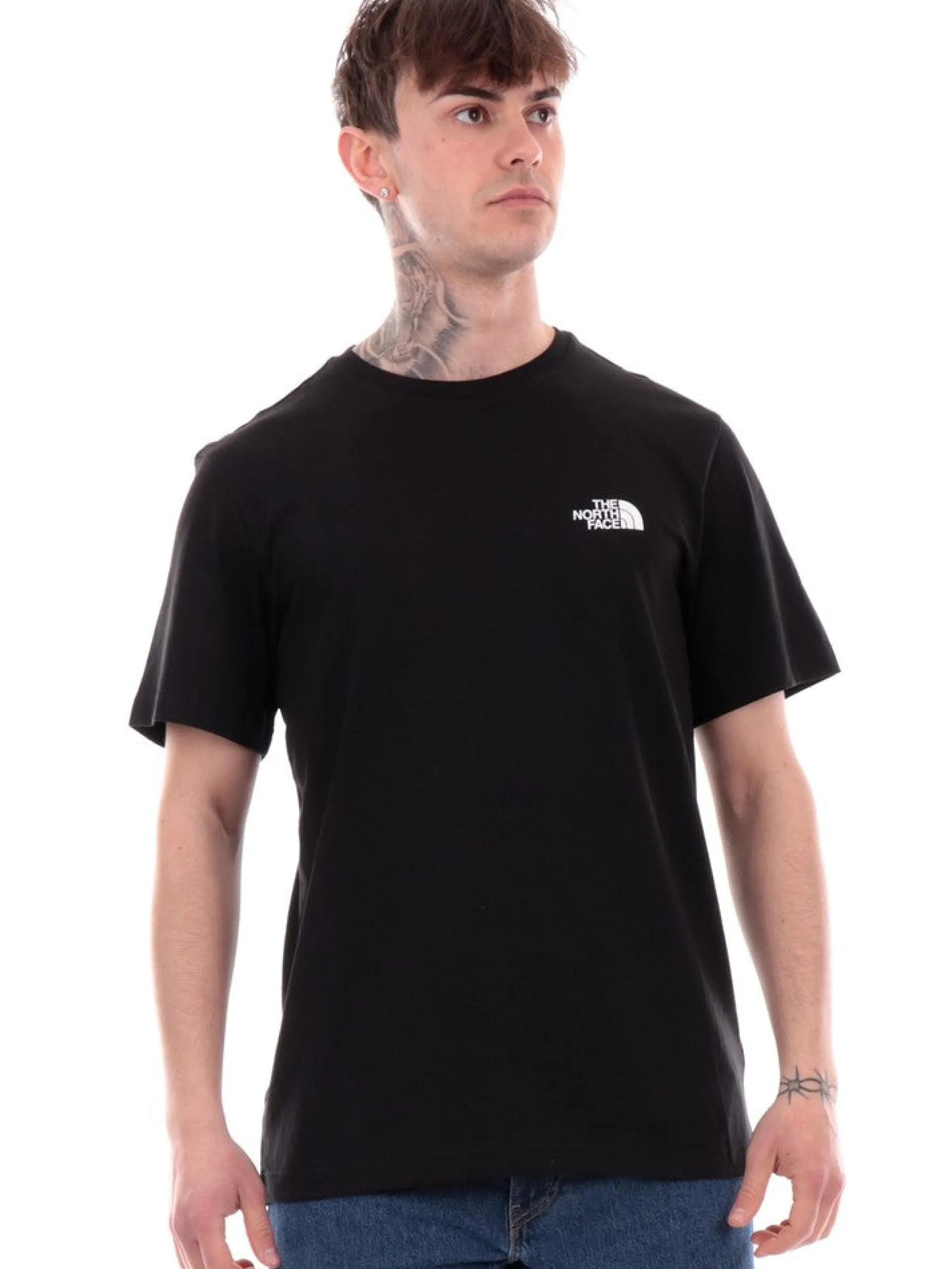 THE NORTH FACE T-Shirt*T-shirt nera da uomo Simple Dome NF0A87NG