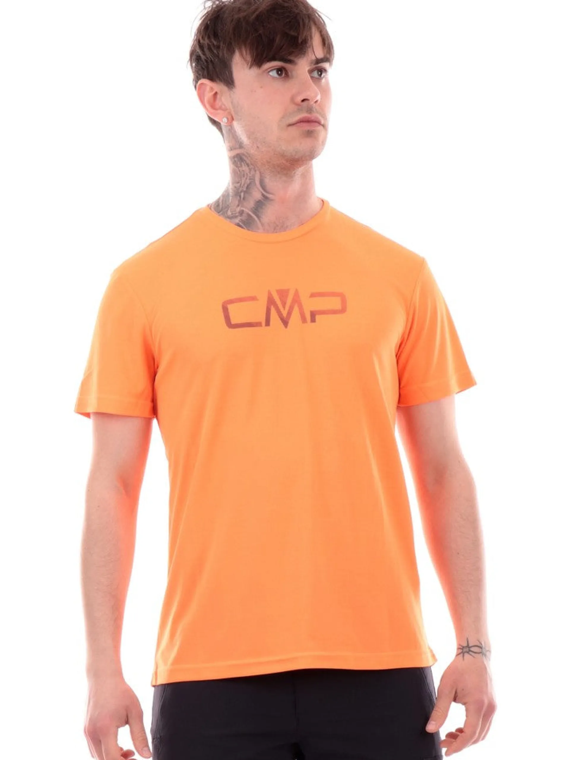 CMP T-Shirt*T-shirt trekking arancione da uomo 39T7117P