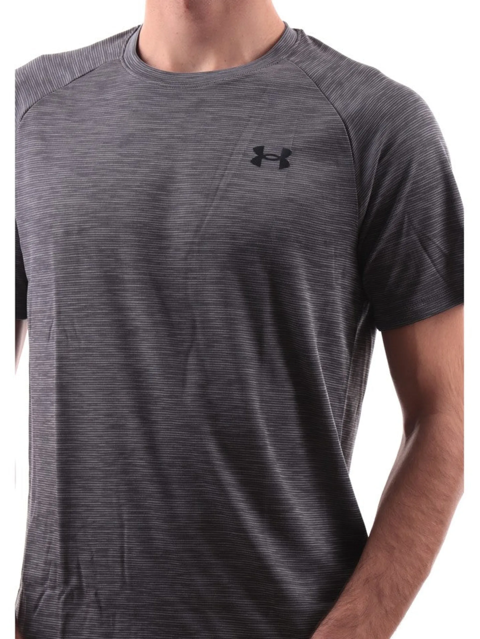 UNDER ARMOUR T-Shirt*T-shirt grigia da uomo Tech Textured 13827960
