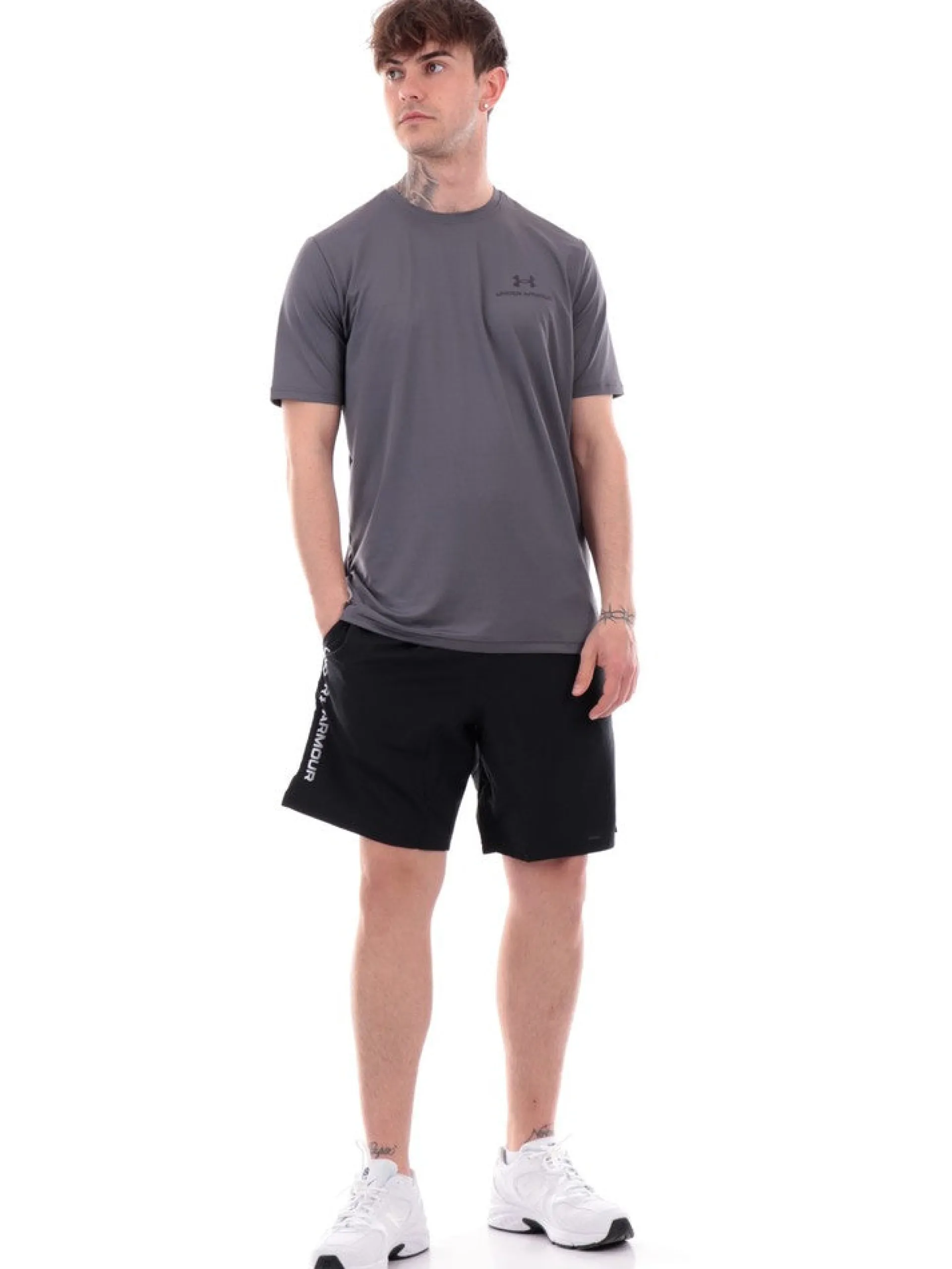 UNDER ARMOUR T-Shirt*T-shirt grigia da uomo Vanish Energy 13839730