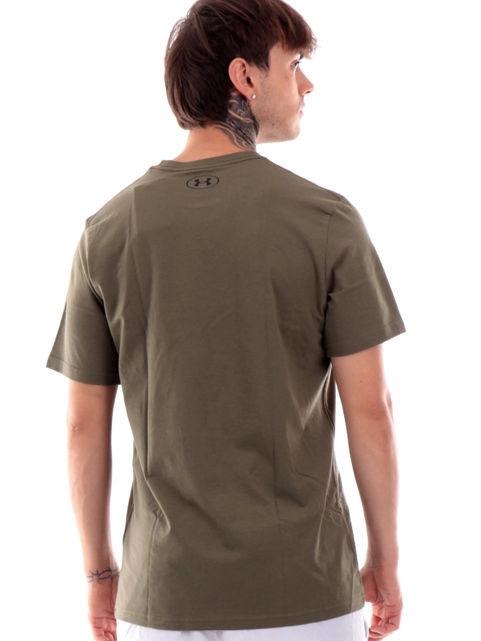 UNDER ARMOUR T-Shirt*T-Shirt verde da uomo girocollo Sportstyle 13267990