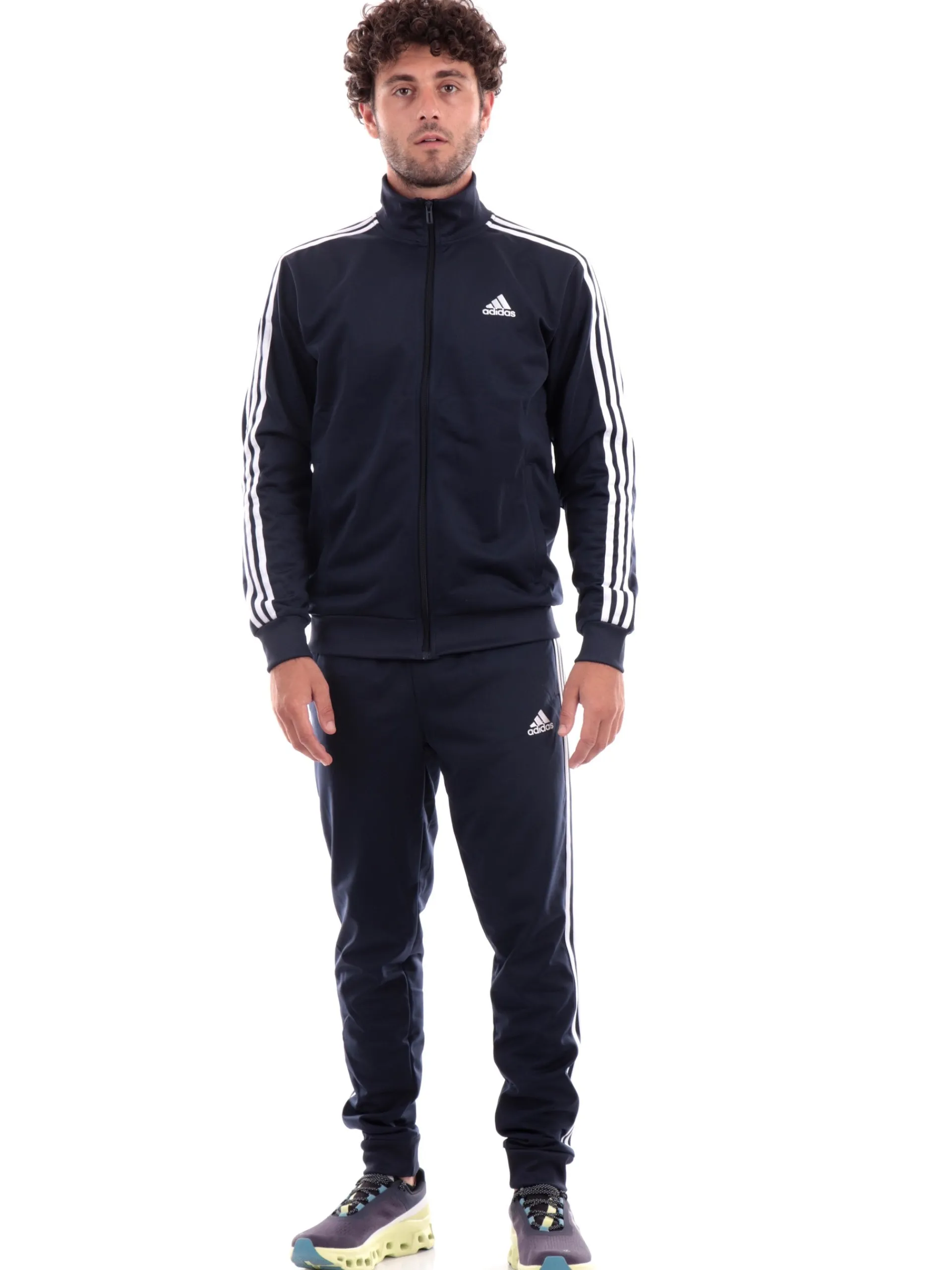 ADIDAS EQUIPMENT Tute*Tuta Adidas Uomo Blu e Bianca 3 strisce bianche HZ2220
