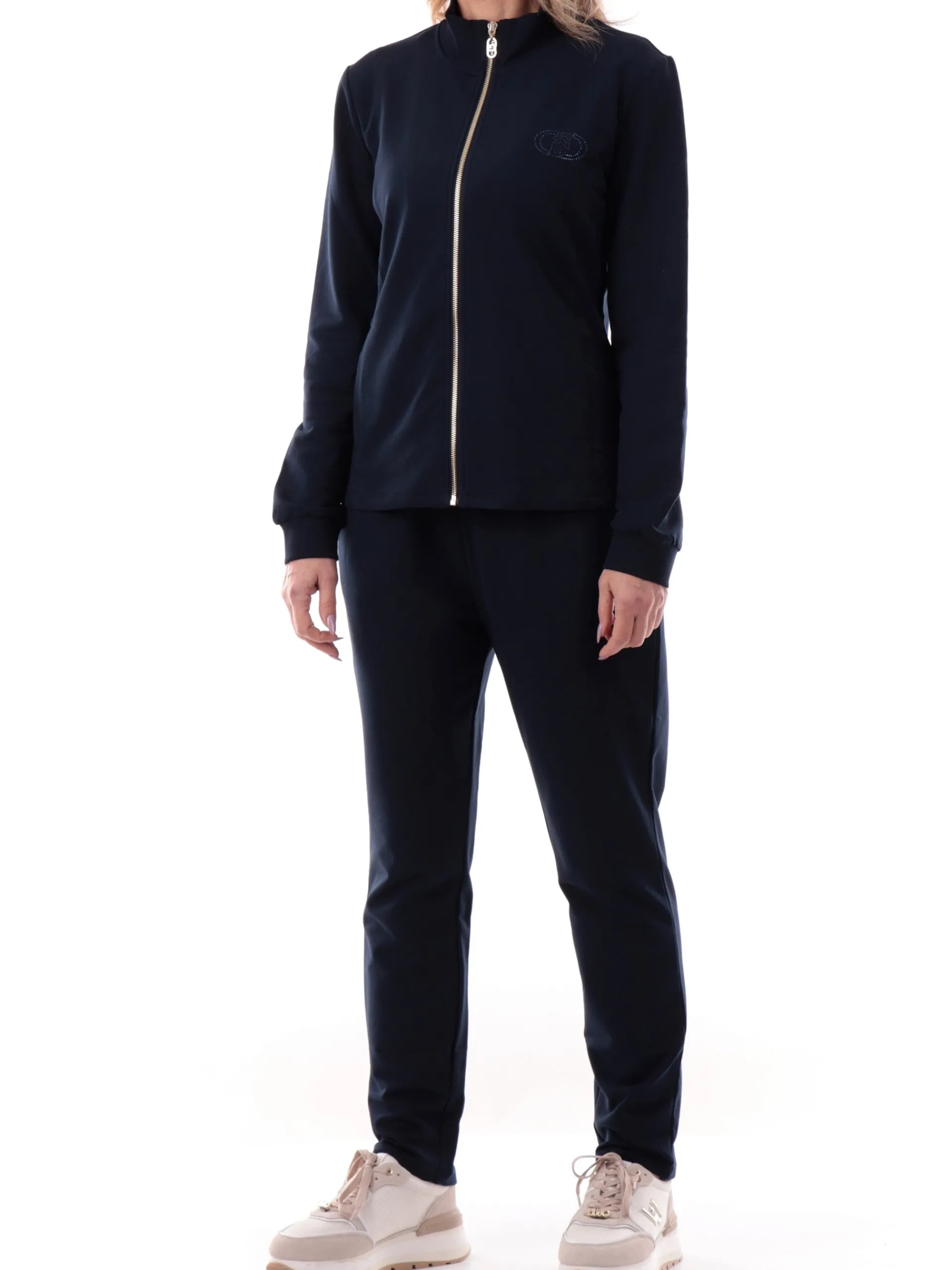 LIU JO SPORT Tute*Tuta completa Liu Jo blu da donna con strass TA5233FS090