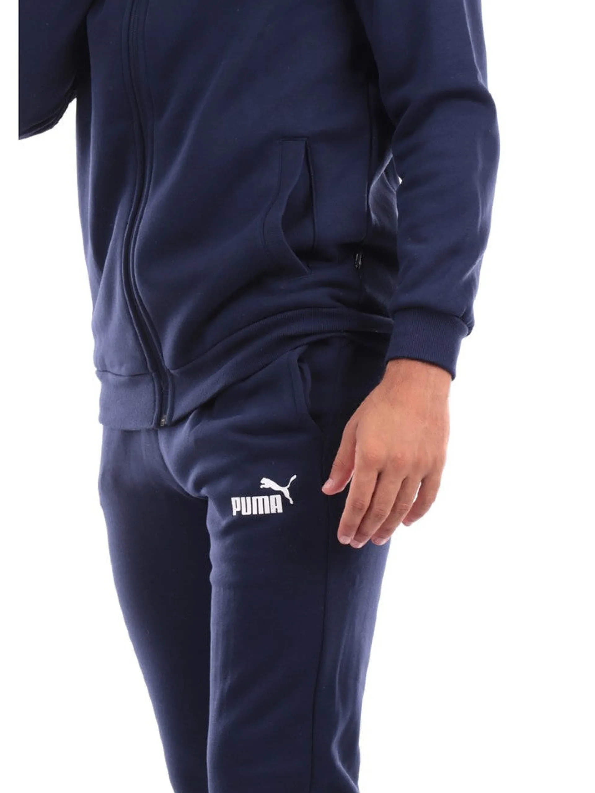 PUMA Tute*Tuta blu da uomo Clean Sweat 585841