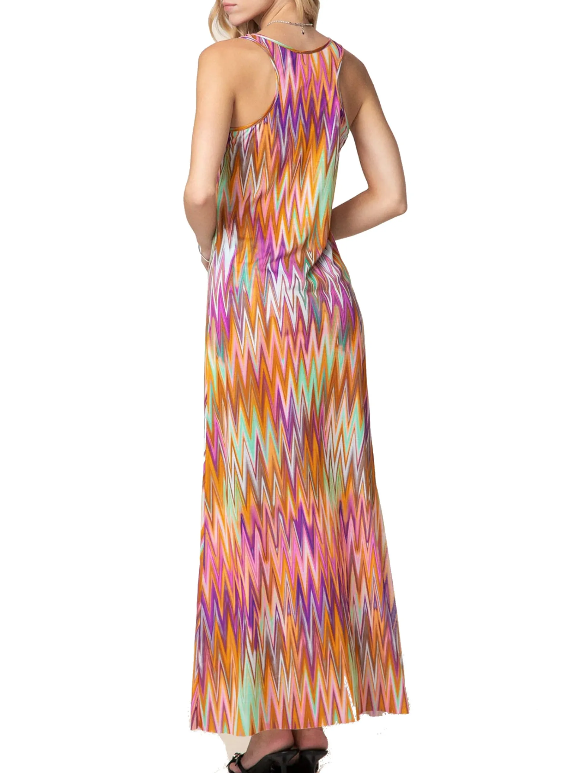 EFFEK Vestiti*Vestito Lungo da donna a fantasia copricostume 2614X08