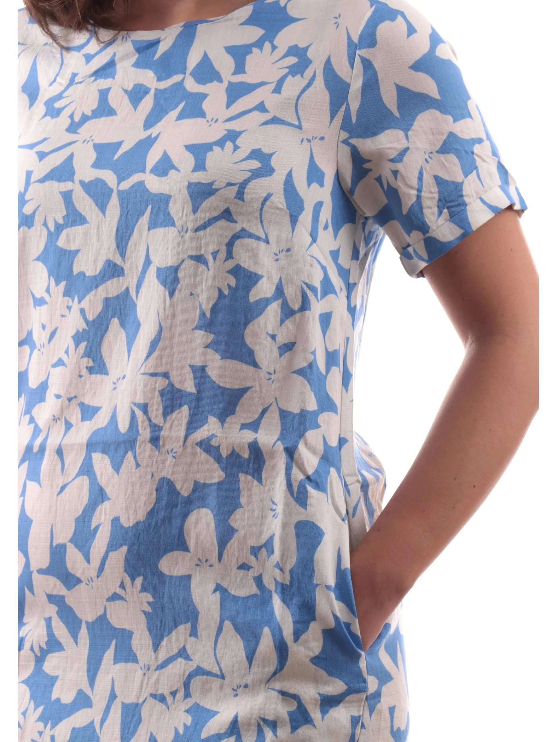 MOLLYBRACKEN Vestiti*Vestito floreale Molly Bracken blu da donna vestibilità morbida TL415DE