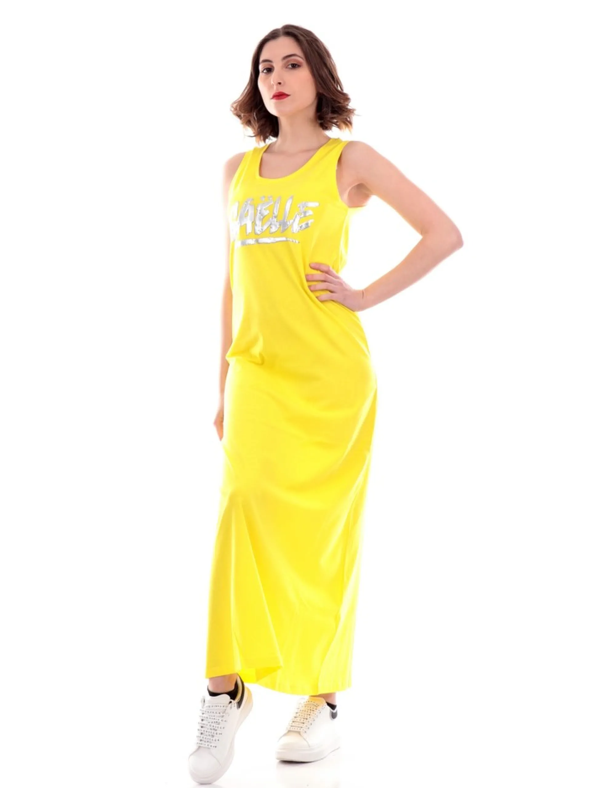 GAELLE Vestiti*Vestito giallo da donna GBD11049SA