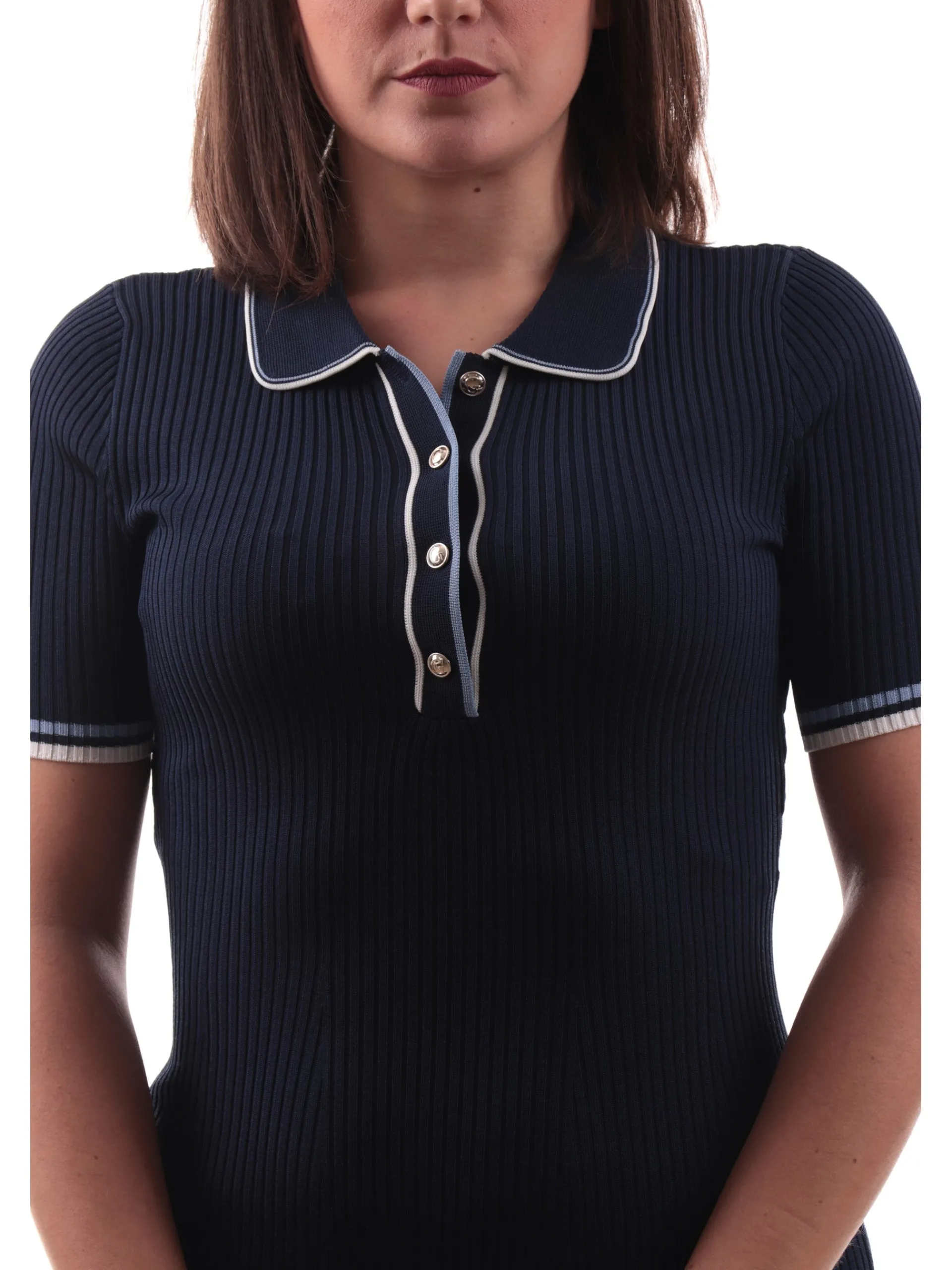 GUESS Vestiti*Vestito blu da donna a costine W5GK84Z3L10