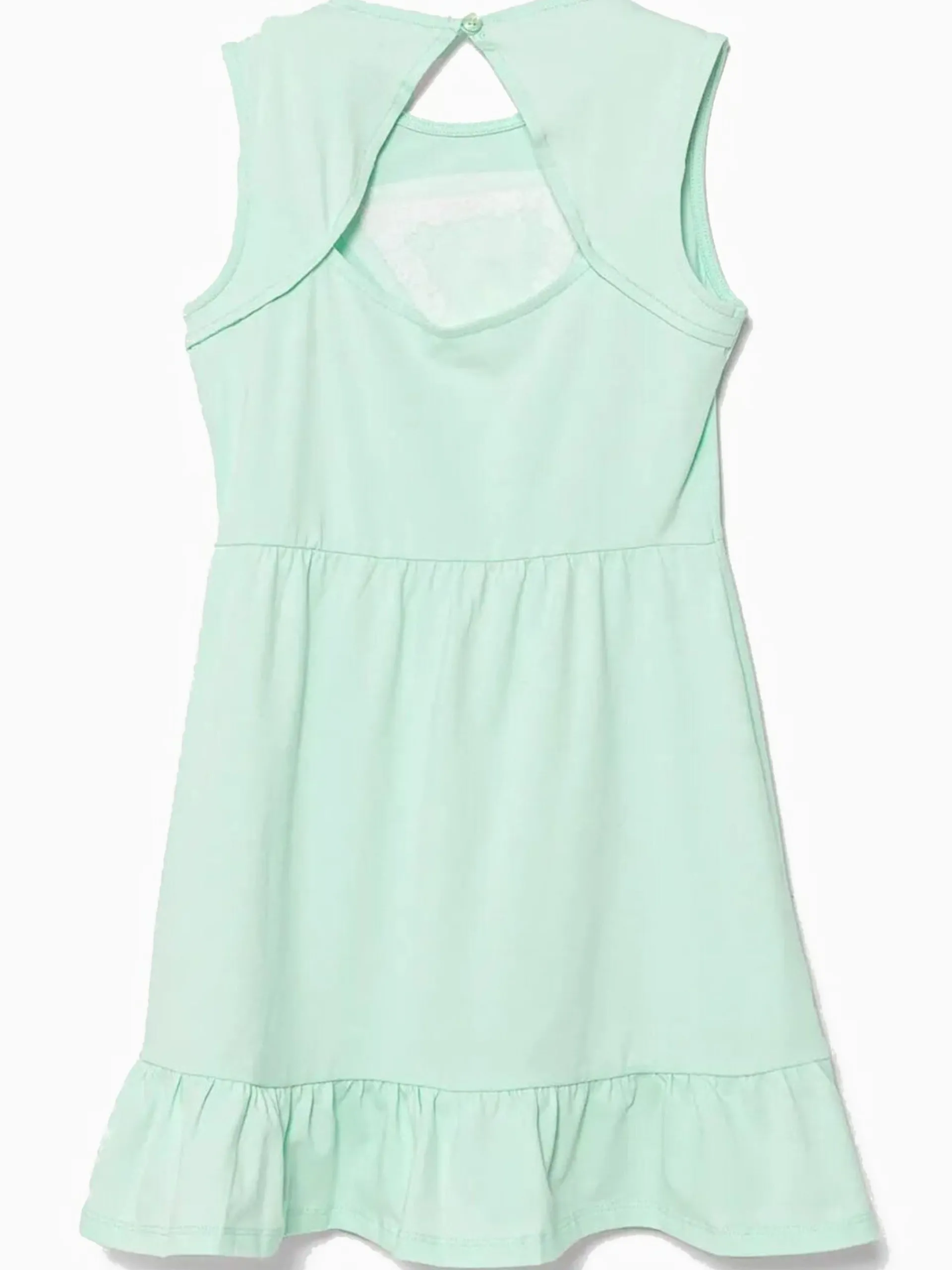 GUESS Vestiti*Vestito verde con paillettes da bambina smanicato K5GK22K6YW4