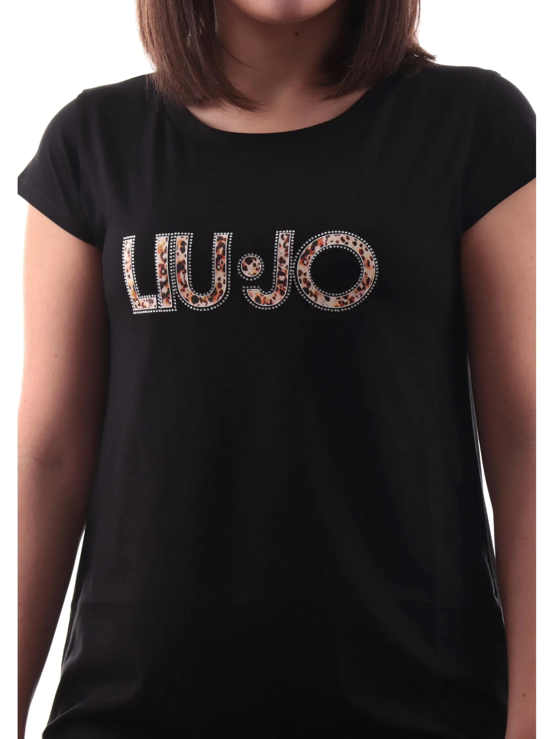 LIU JO MILANO Vestiti*Vestito Liu Jo nero da donna in cotone VA5194JS003M933