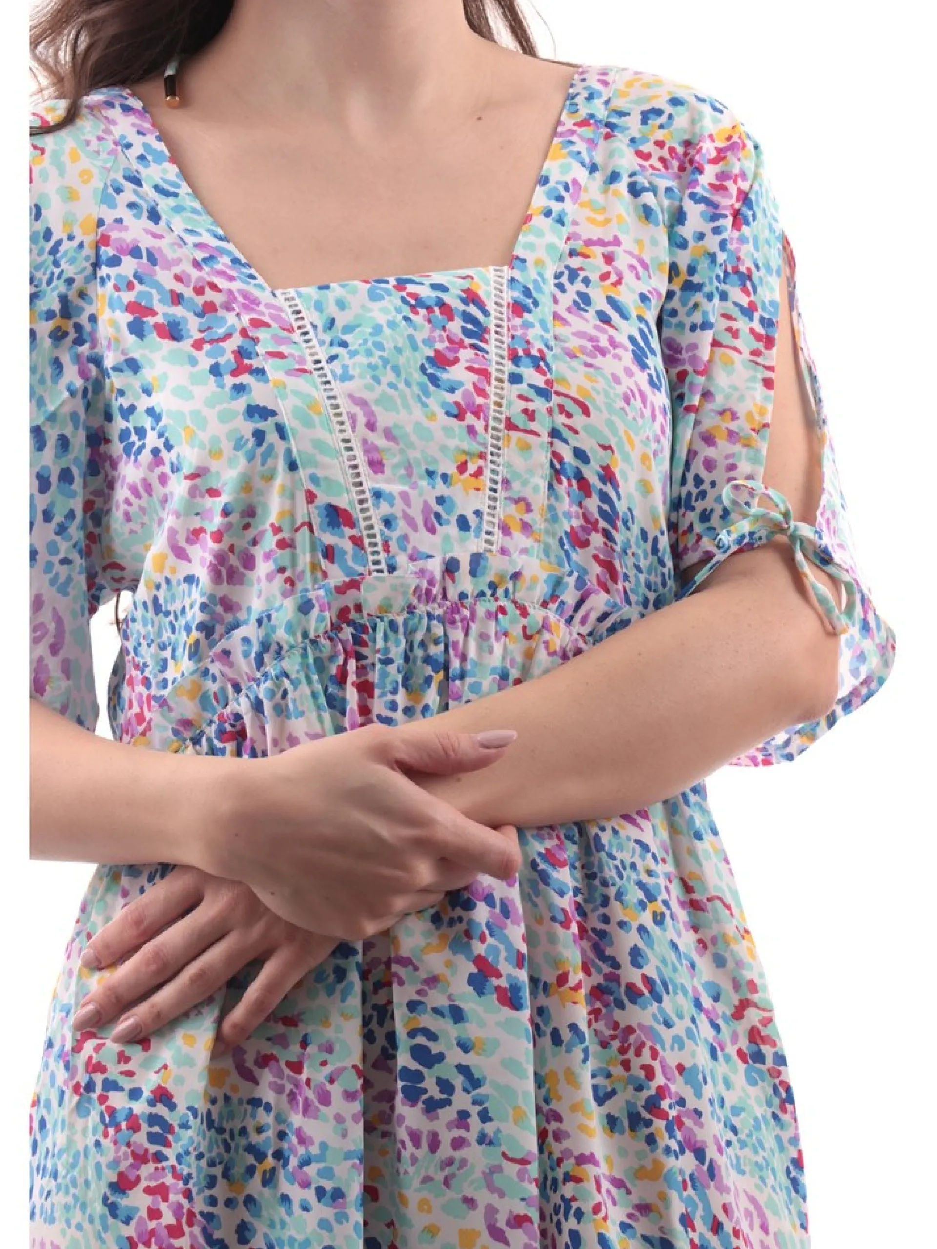 MOLLYBRACKEN Vestiti*Vestito Molly Bracken bianco da donna Woven Dress LA53BE
