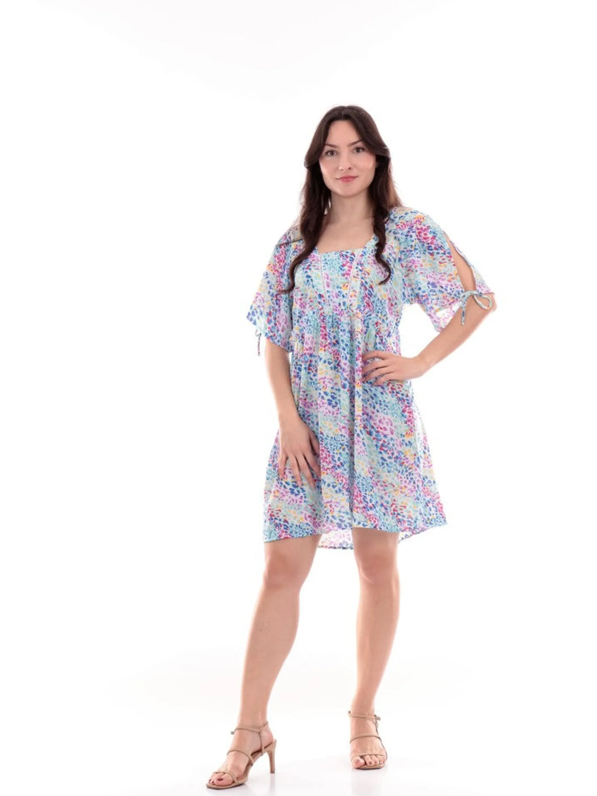 MOLLYBRACKEN Vestiti*Vestito Molly Bracken bianco da donna Woven Dress LA53BE