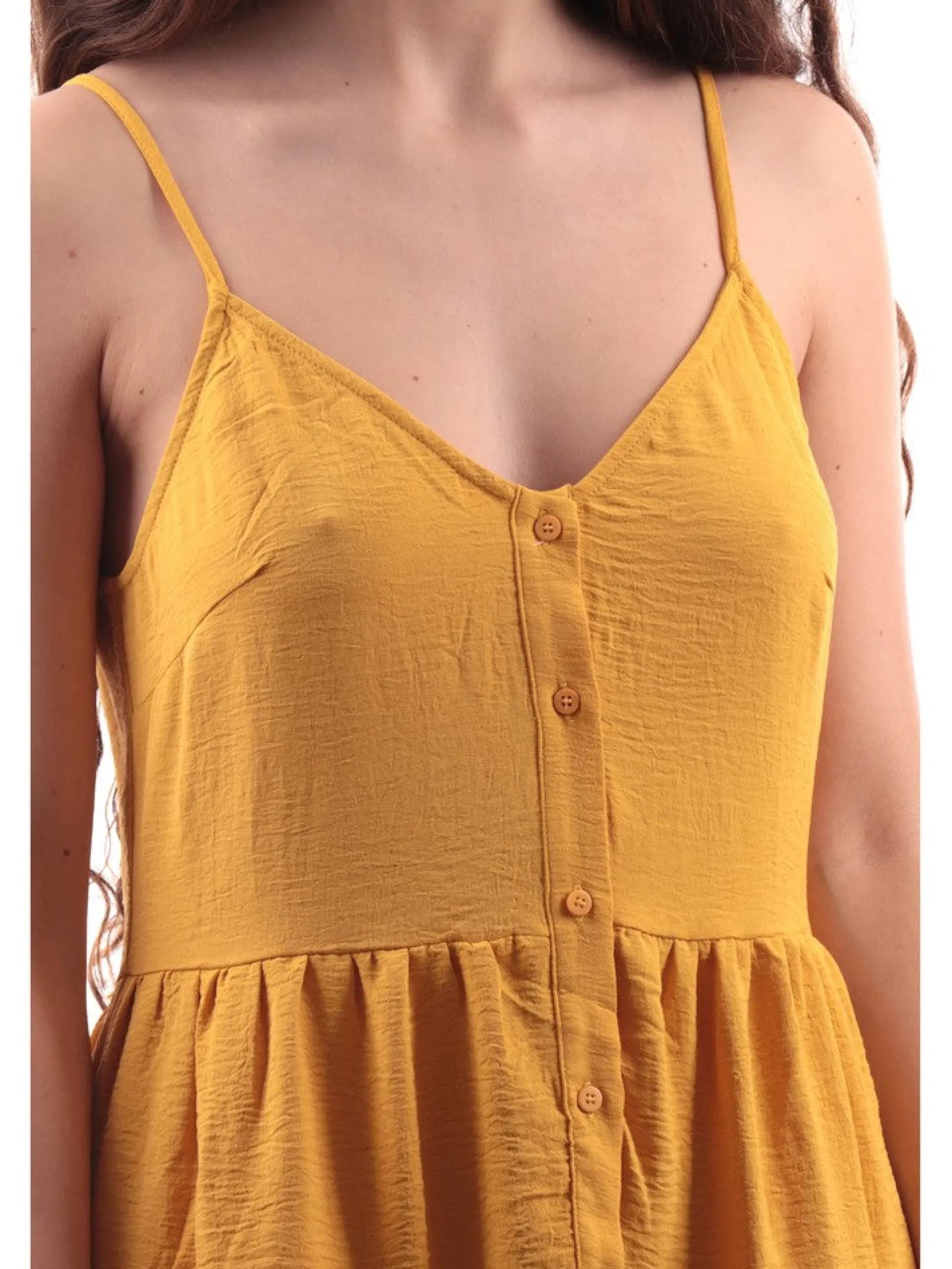 MOLLYBRACKEN Vestiti*Vestito Molly Bracken giallo da donna G860CP