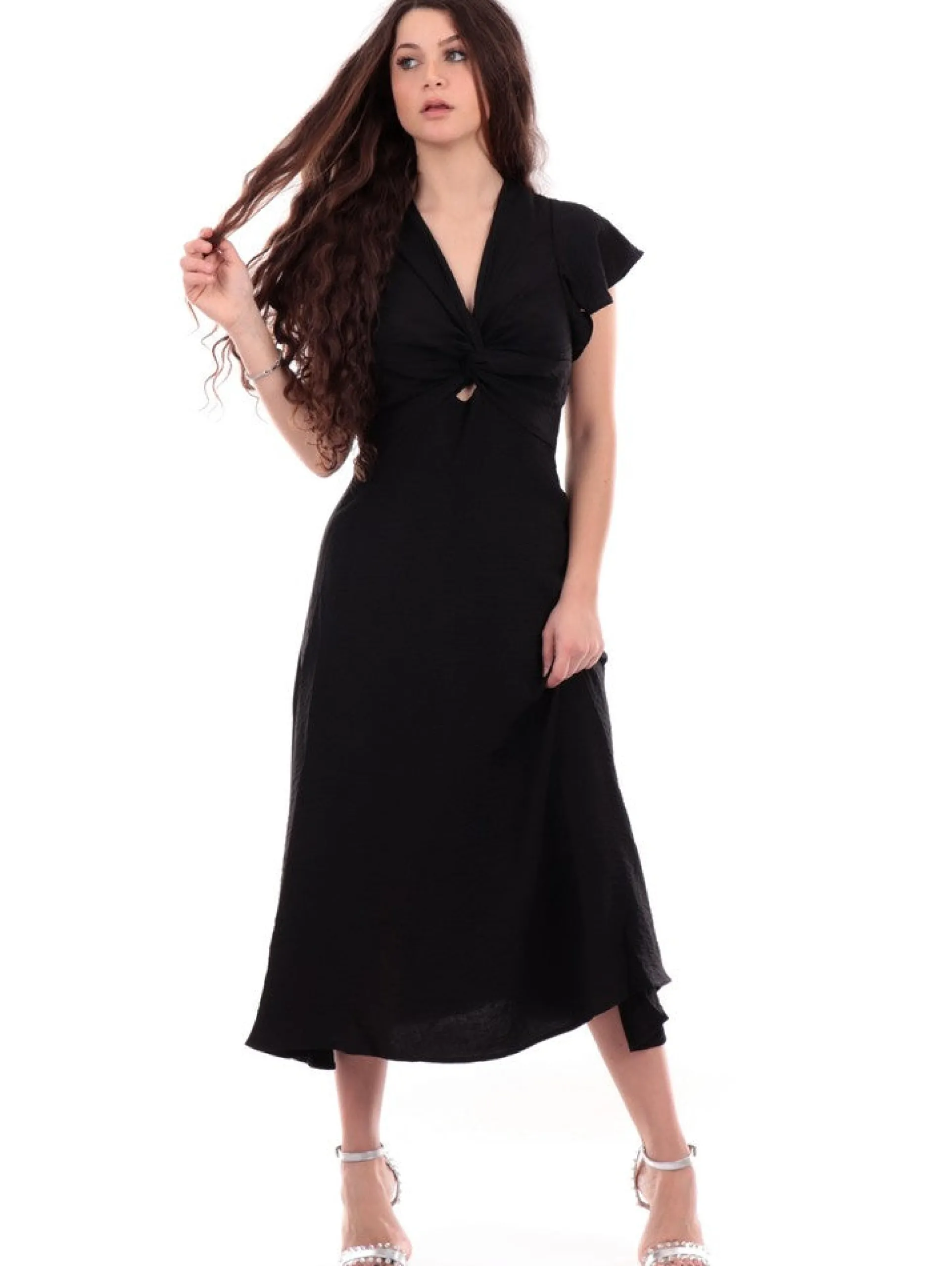 MOLLYBRACKEN Vestiti*Vestito Molly Bracken nero da donna LA1519CP