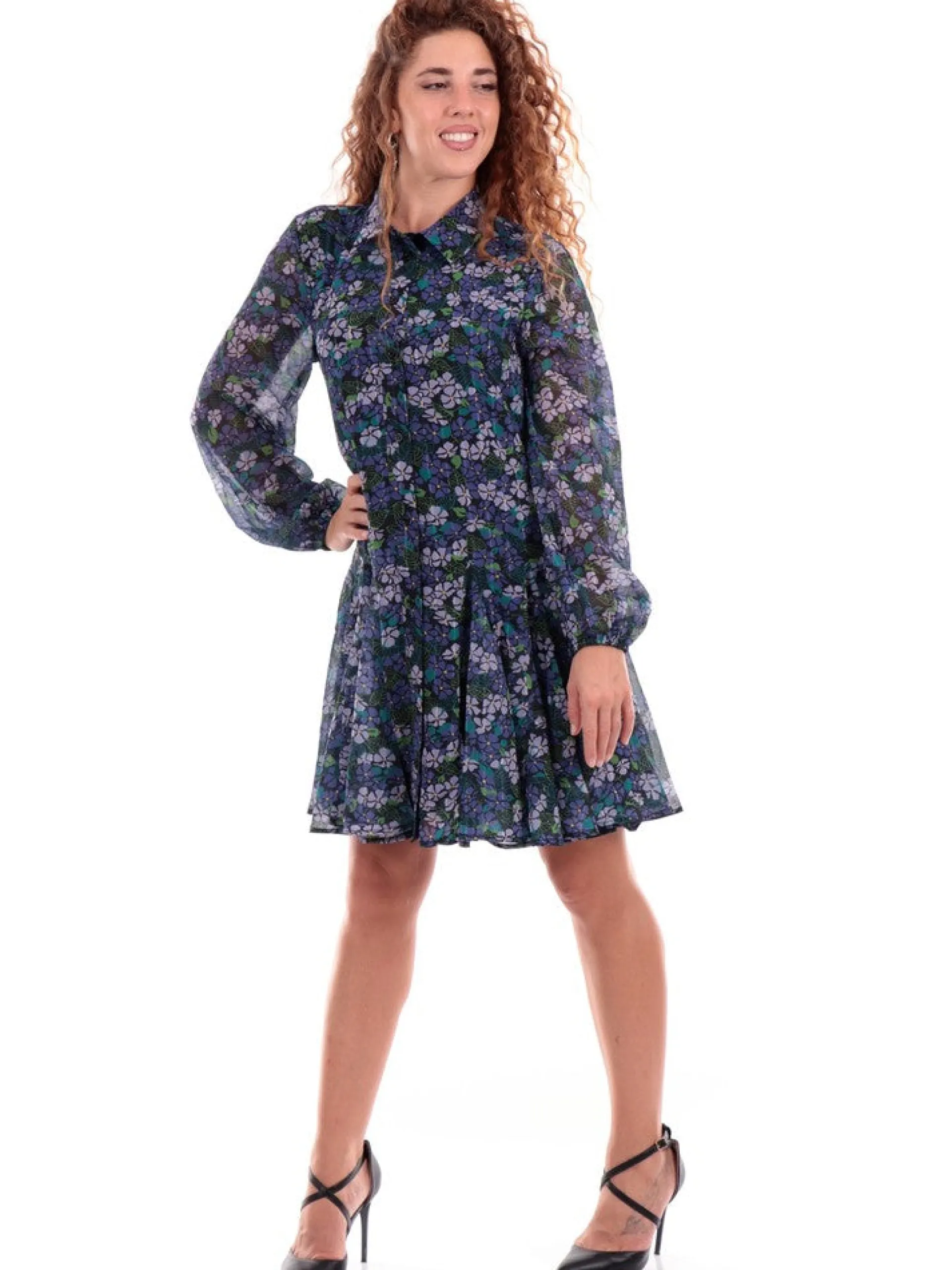 MOLLYBRACKEN Vestiti*Vestito Molly Bracken viola da donna Woven RS105BH