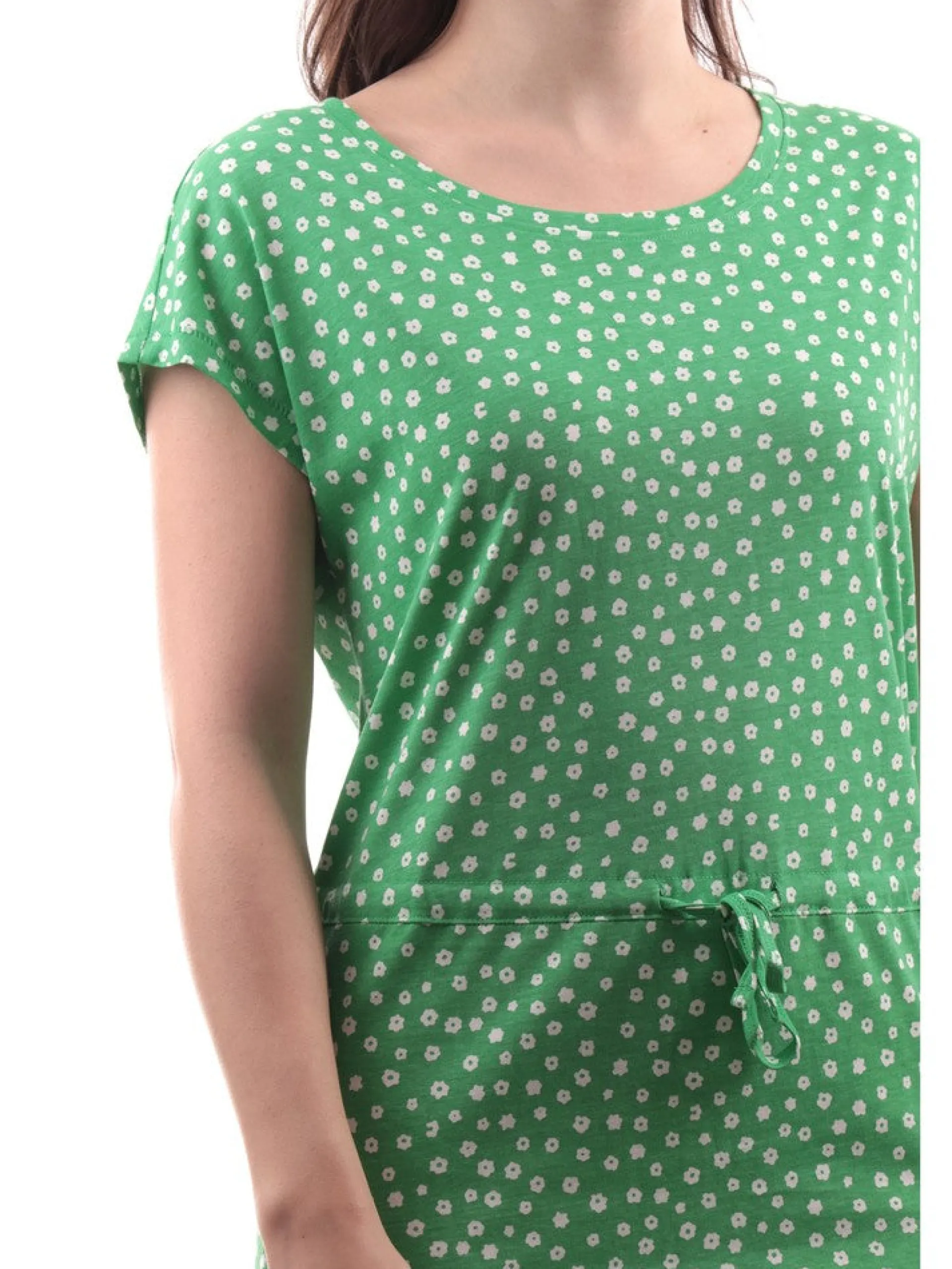 ONLY Vestiti*Vestito verde da donna con fiori 15153021