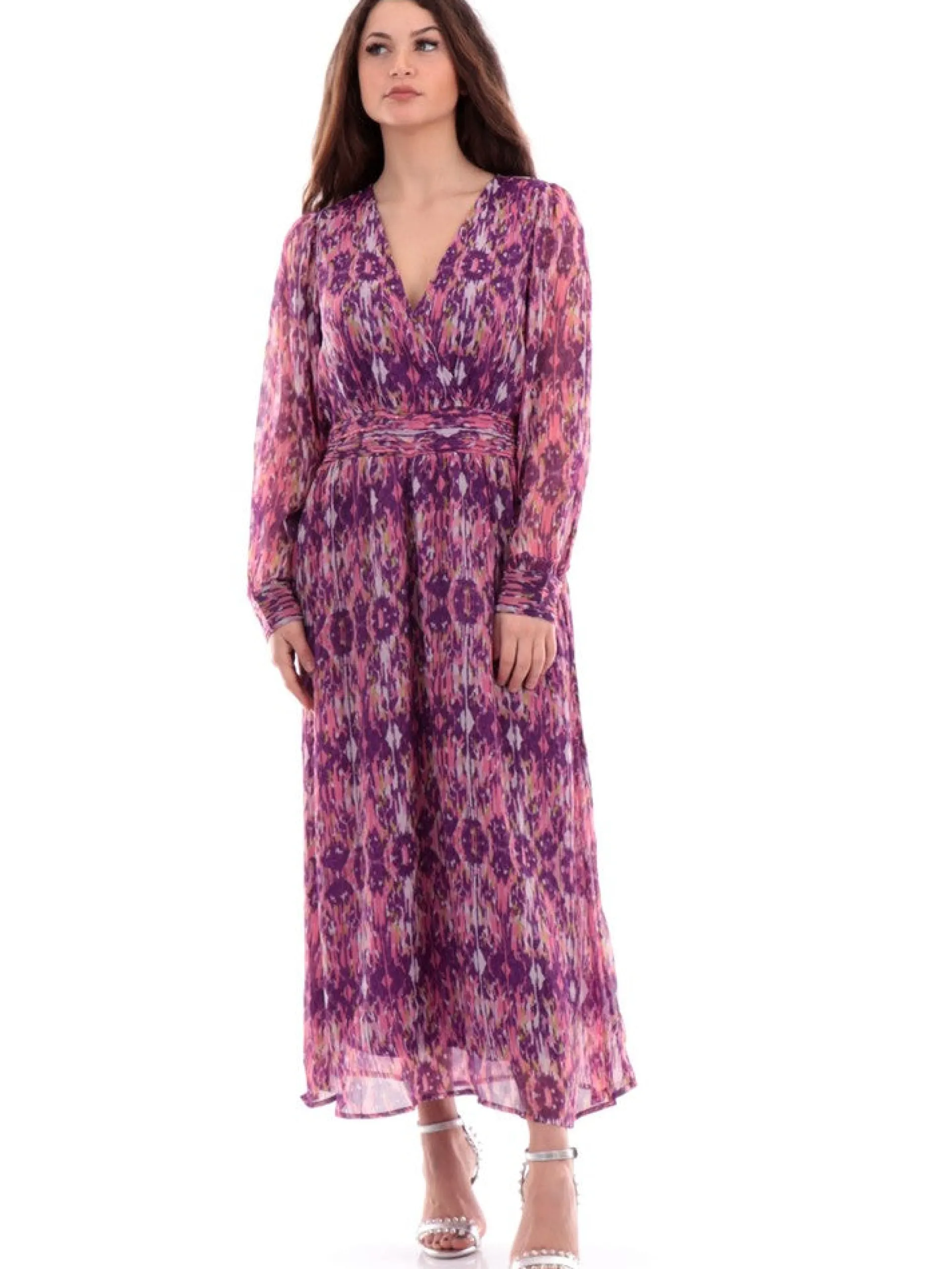 ONLY Vestiti*Vestito viola da donna Midi 15314977
