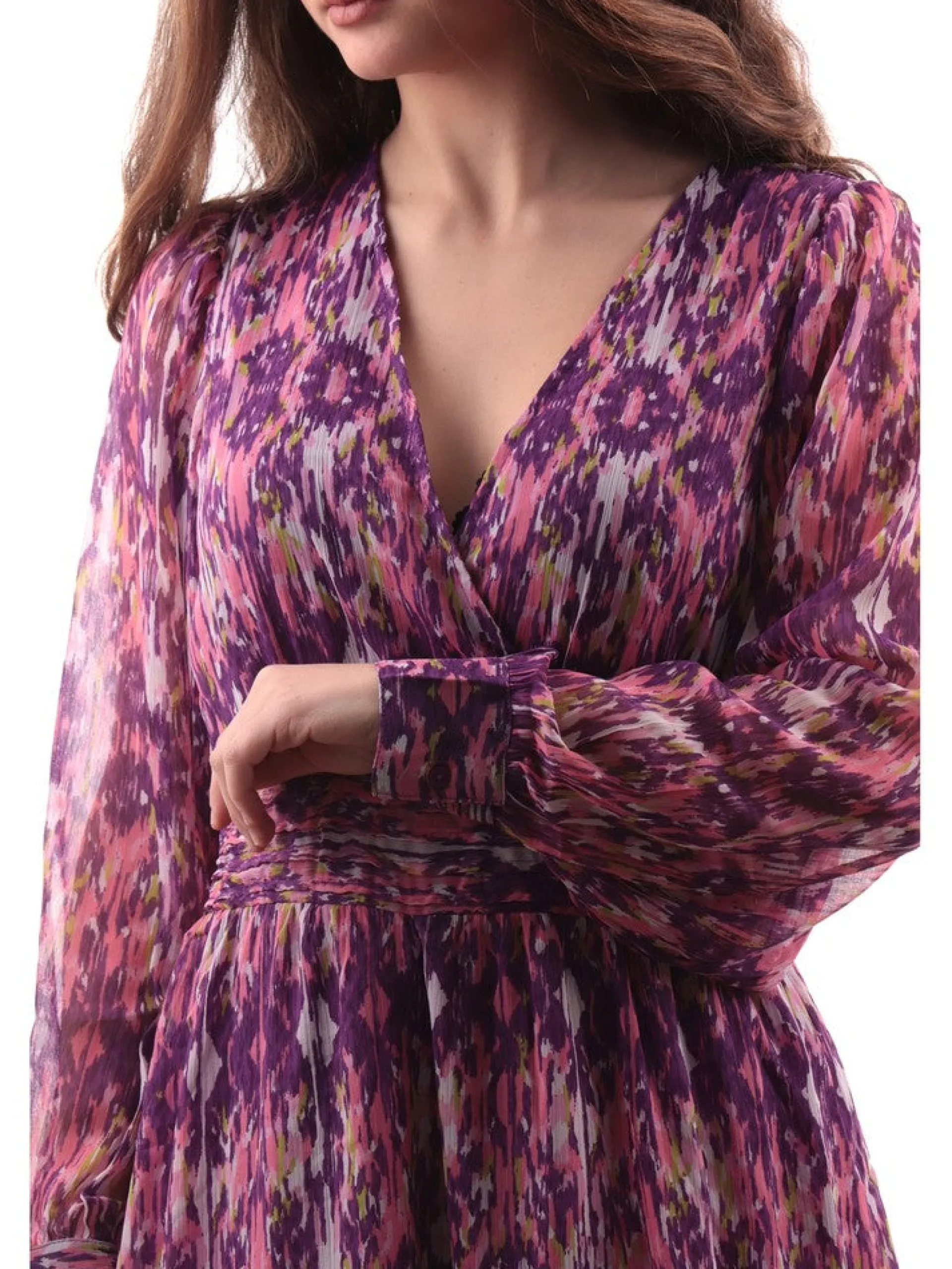 ONLY Vestiti*Vestito viola da donna Midi 15314977