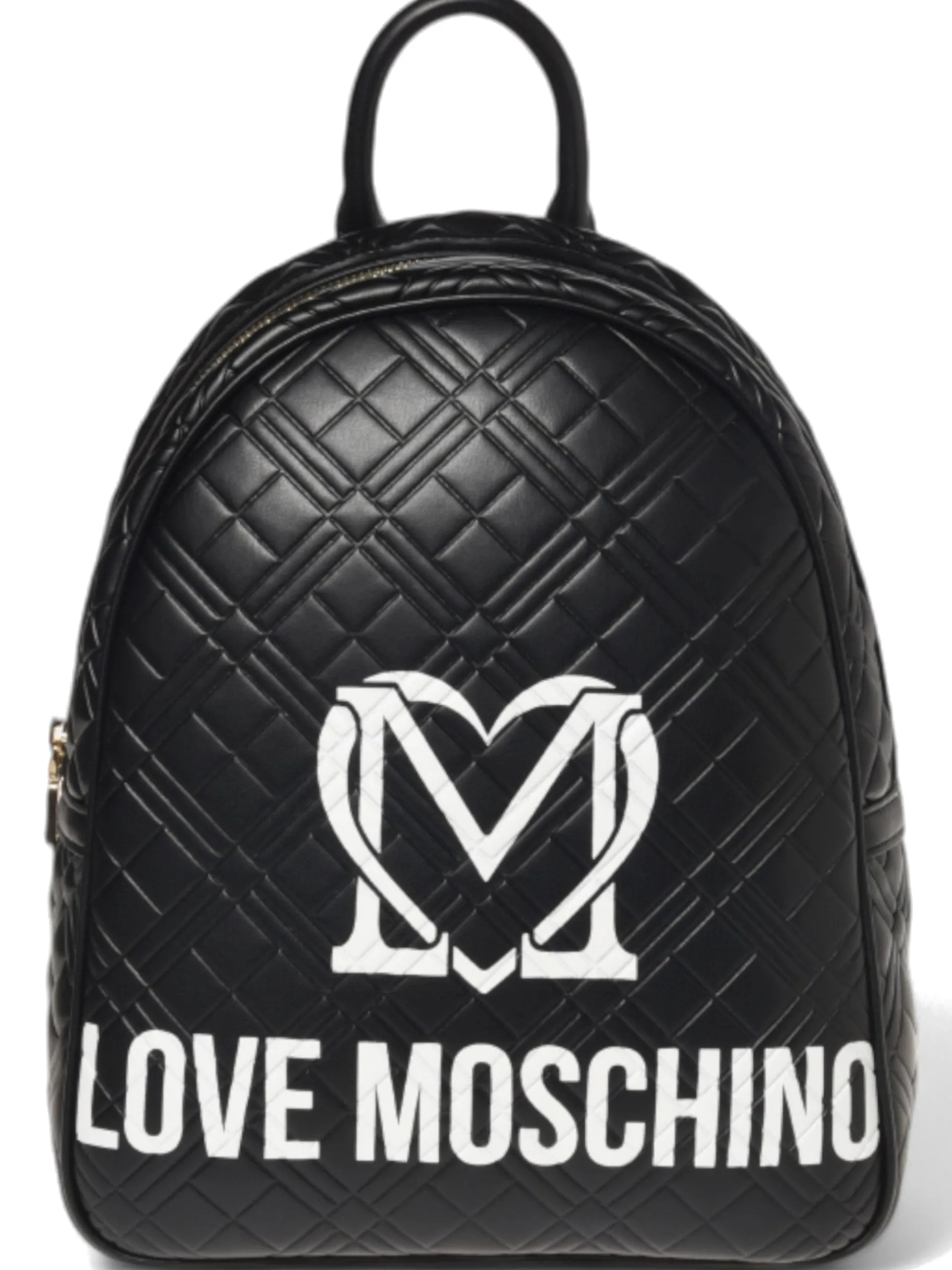 LOVE MOSCHINO Zaini*Zaino nero con stampa logo JC4377KR1